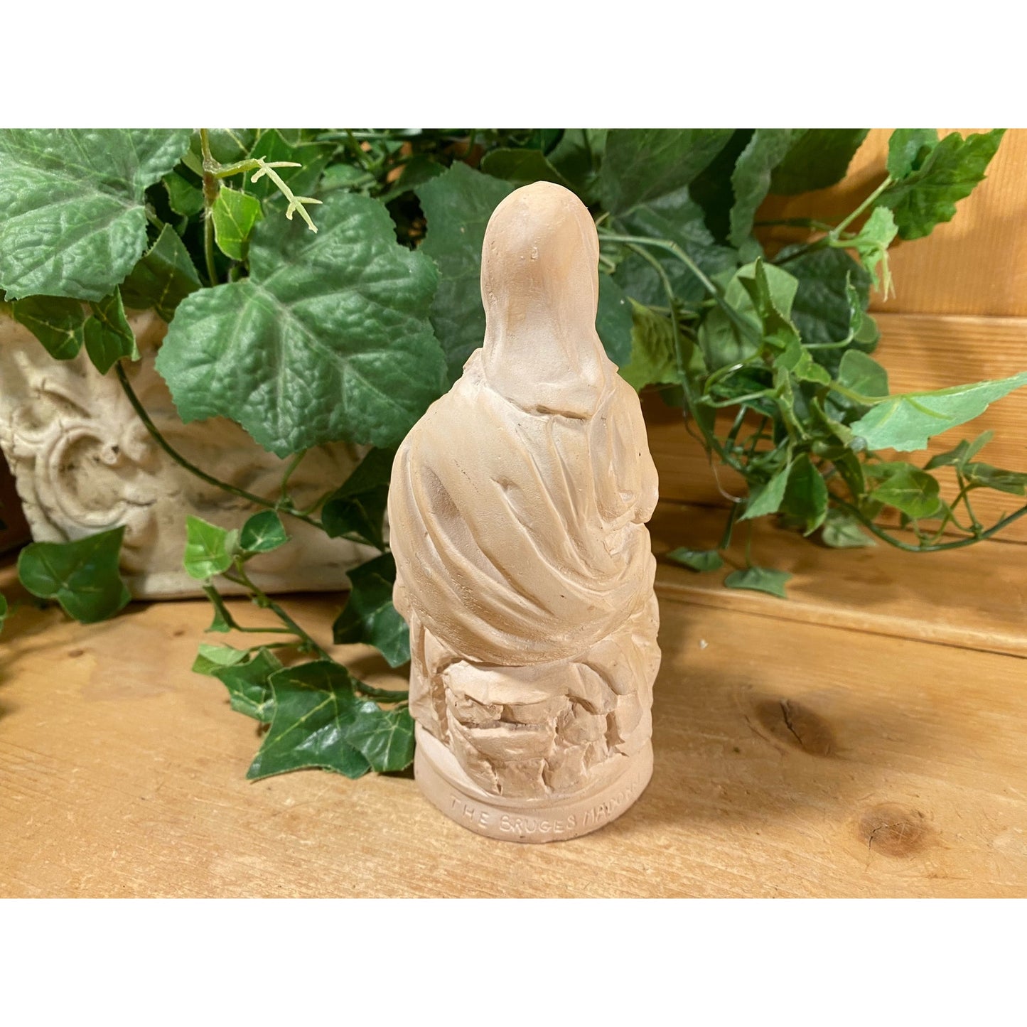 Vintage Statue of the Virgin Mary and Baby Jesus | Madonna | Catholic | Christian Statue | Classic Mother Mary and Infant Jesus Child