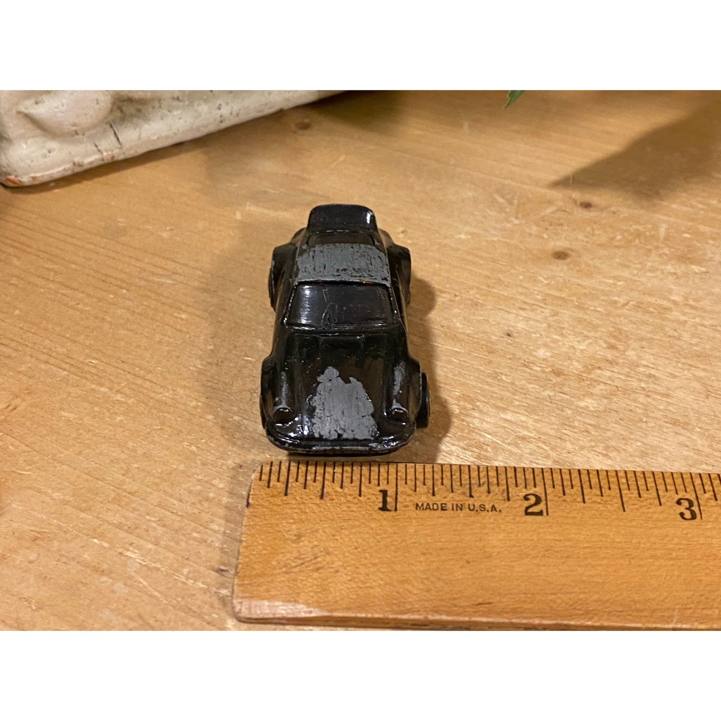 Vintage 1974 Hot Wheels Black Porsche 911 | Hot Wheels | P-911 | Die-Cast Black Porsche 911 Hotwheels Toy Car | Collectible 1970s Toy Car