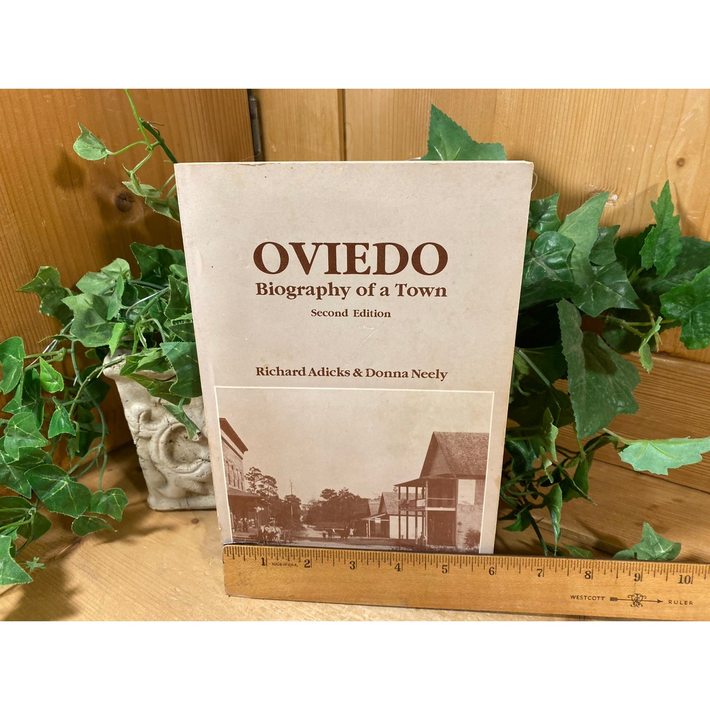 Vintage Book: Oviedo - Biography of A Town | Second Edition | 1992 | Richard Adicks and Donna Neely | Softcover Book | Florida History
