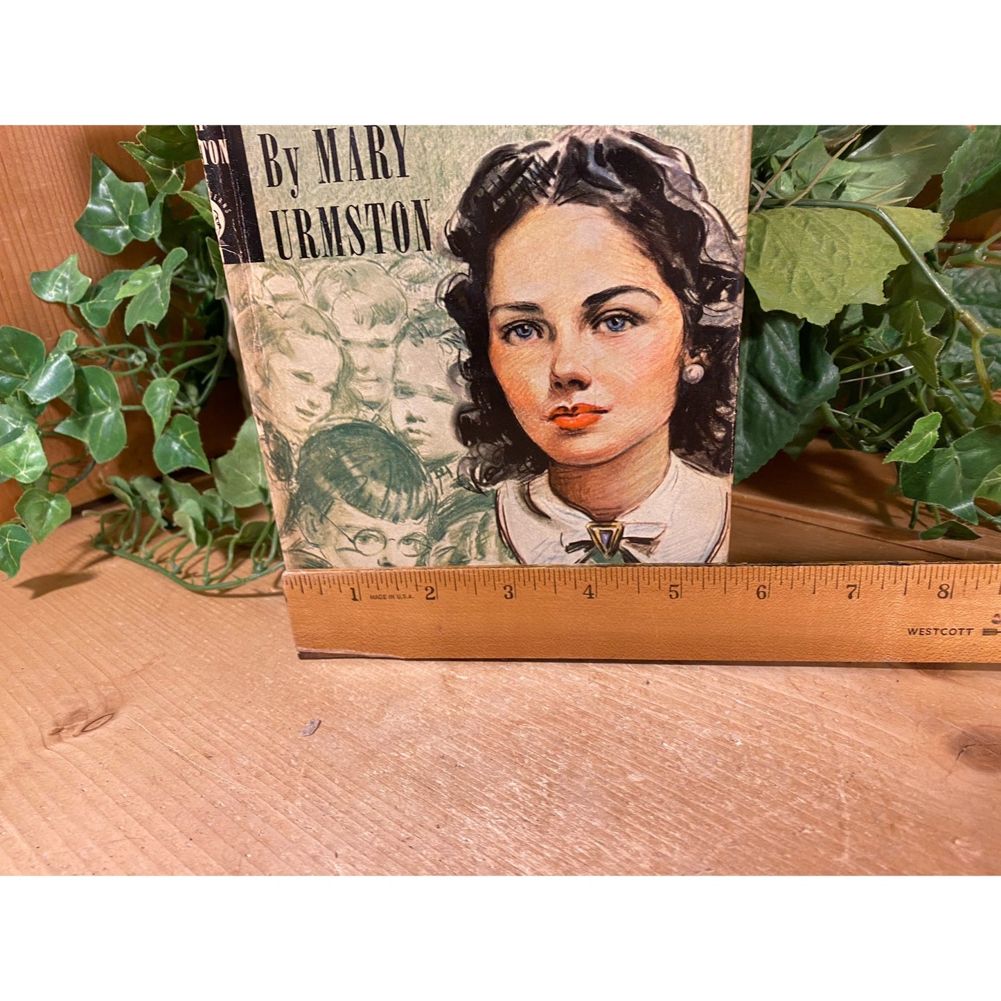 Vintage Book: Forty Faces | 1940 | Mary Urmston | Doubleday & Co. | Vintage Hardcover Book