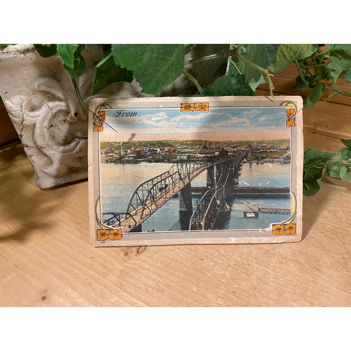 Vintage Dubuque, Iowa Postcard Book | "Picturesque Dubuque" Postcards Set | Postcards | Midcentury Modern | Iowa Souvenir | USA Roadtrip