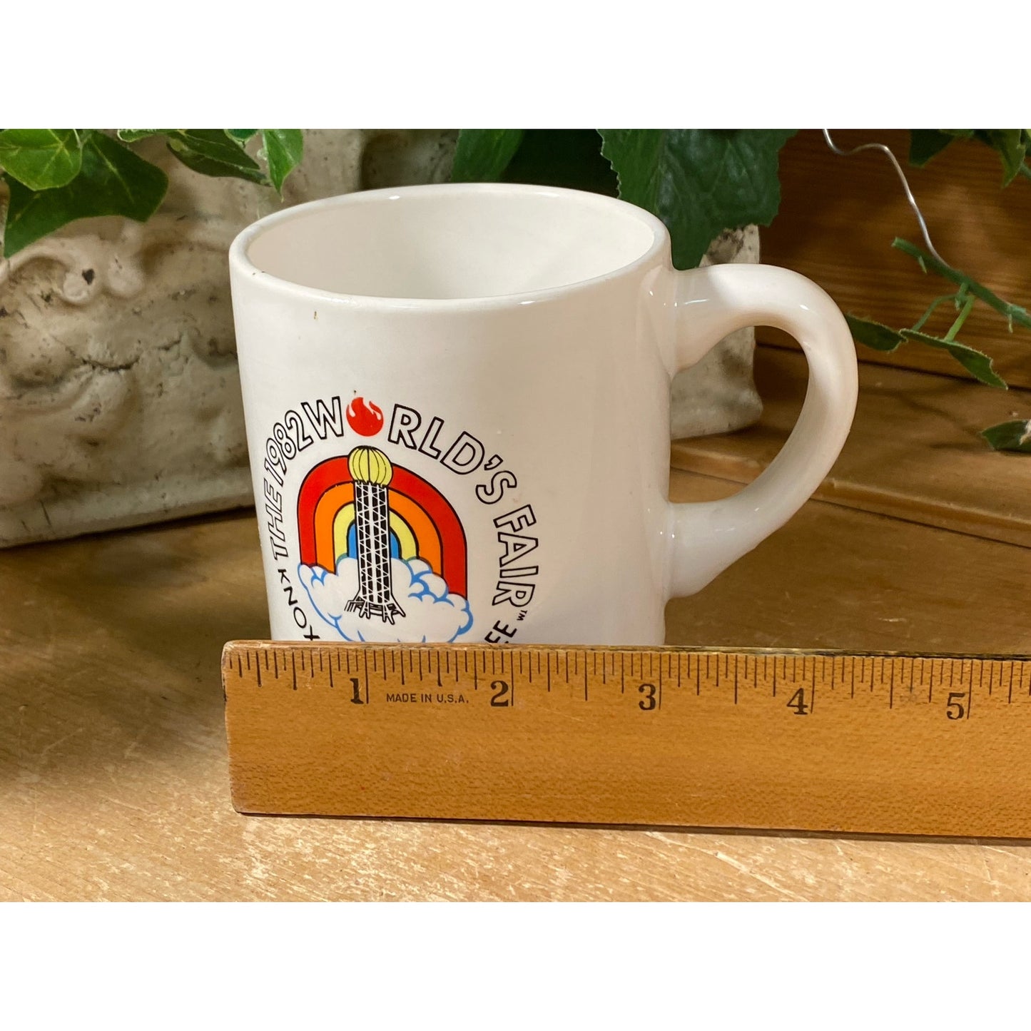 Vintage 1982 World's Fair Coffee Mug | Knoxville, TN | Knoxville International Energy Exposition | Expo 82 | Retro Kitchen | Collectible Mug