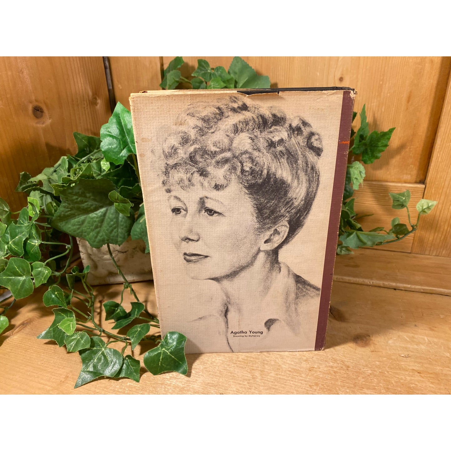Vintage Book: Clown of the Gods | 1954 | First Edition | Agatha Young | Fiction Novel | Hardcover Book | A Novel of Ballet | First Printing