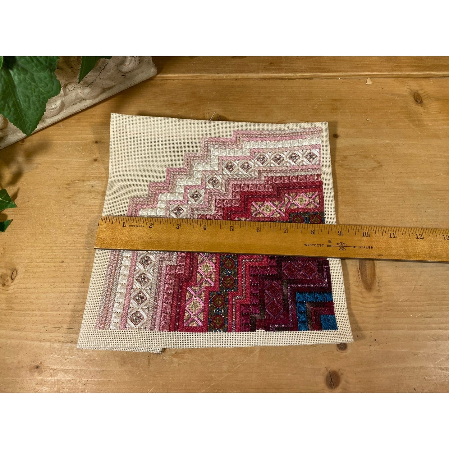 Vintage Locker Hook Rug Kit - Complete, In Package | Snowball Rug | Quilt Mates | Vintage Latch Hook Kit with Supplies | Retro Craft Kit