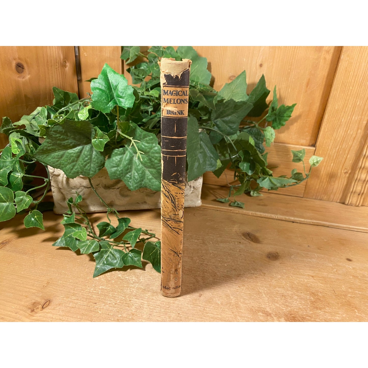 Vintage Book: Magical Melons - More Stories About Caddie Woodlawn | 1944 | Carol Ryrie Brink | Fiction Novel | Hardcover Book | Macmillan