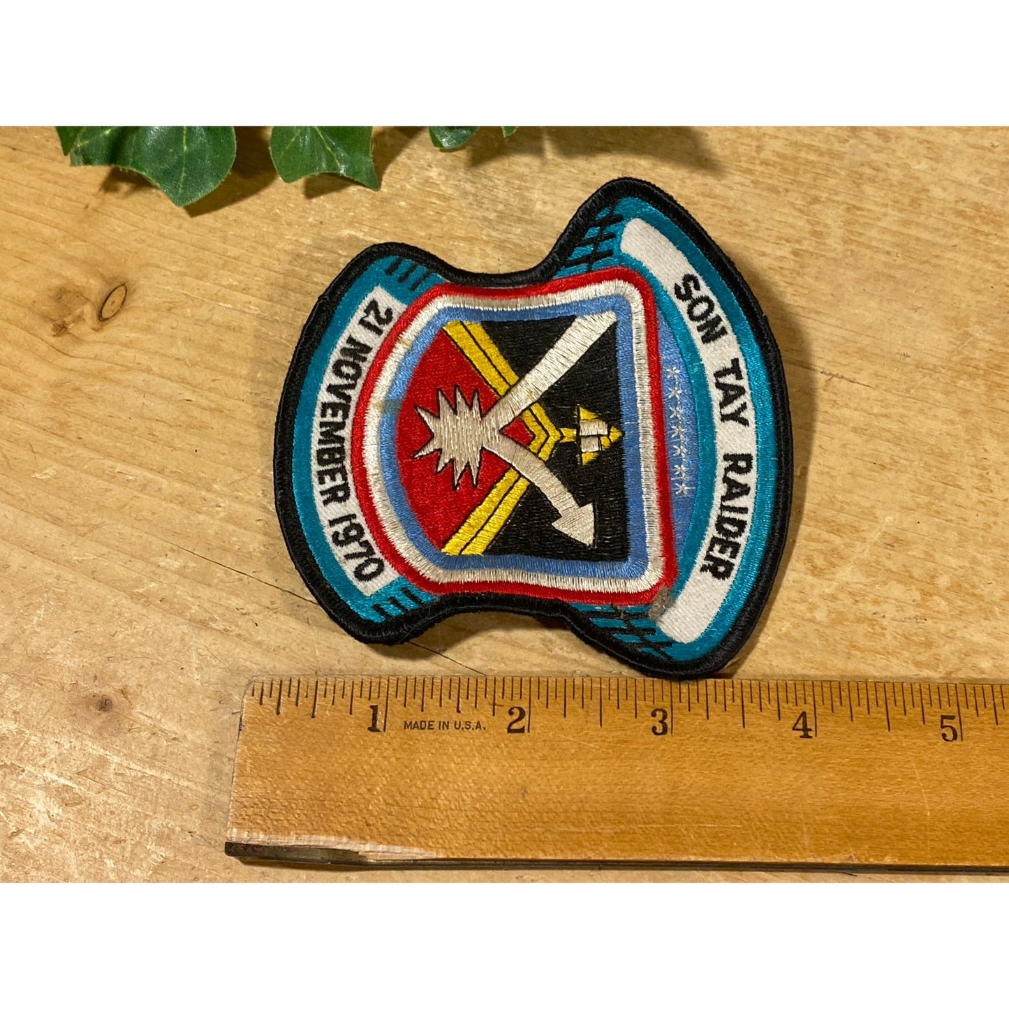 Vintage Vietnam War Military Patch: Son Tay Raider | US Military Raid On Son Tay Prison, North Vietnam | Operation Kingpin: November, 1970 |
