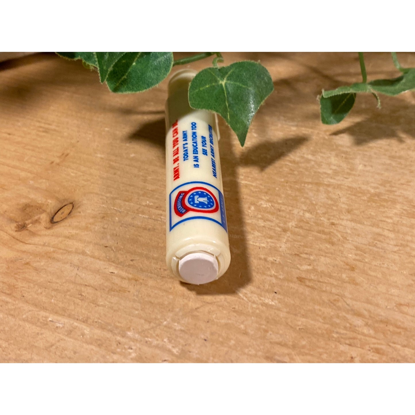 Vintage Army Plastic Chalk Holder | Army Recruiting Gift | Army Slogan "Be All That You Can Be" | Retro Chalk Holder | Military Collectible