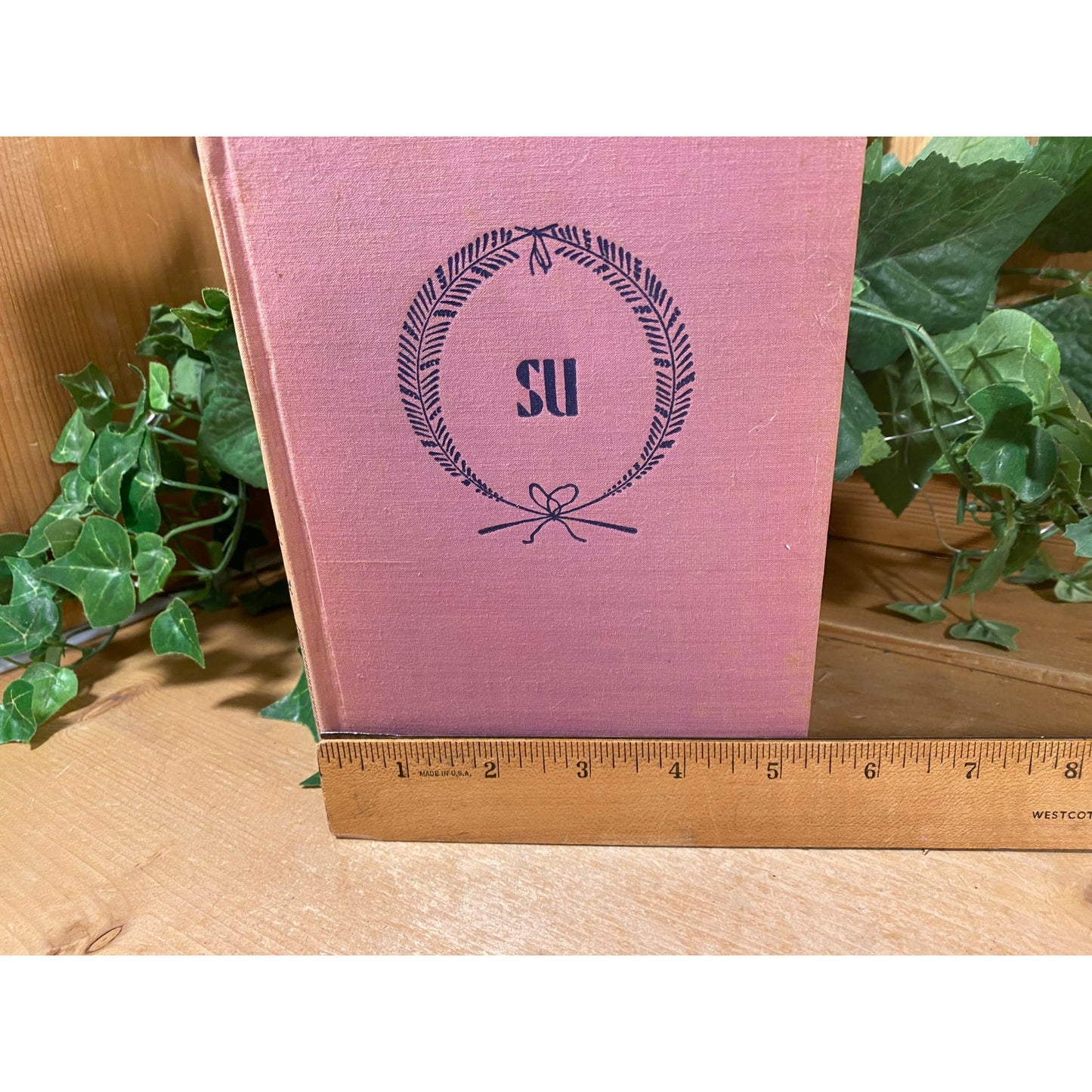 Vintage Book: The Wild Orchid | 1931 | Sigrid Undset | Fiction Novel | Violet Boards | Hardcover Book | Gymnadenia | Knopff | Classic Literature
