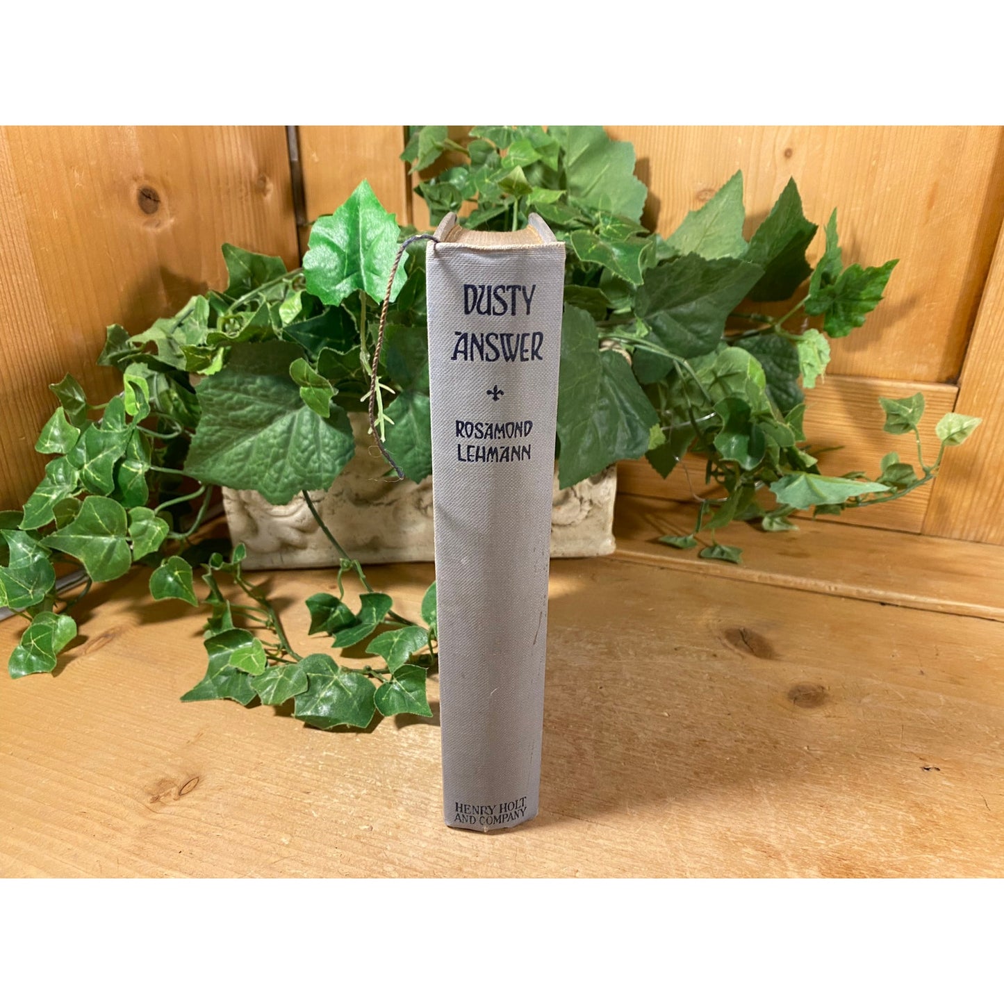 Vintage Book: Dusty Answer | 1927 | Rosamand Lehmann | Henry Holt and Co. | New York | Hardcover Book | Coming of Age | Judith Earle