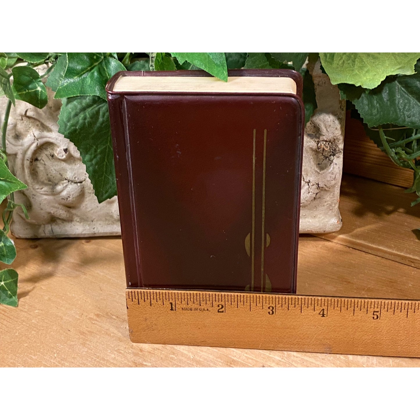 Vintage Union National Bank | "Your Future" Book Shaped Coin Bank (no key) | East St. Louis, Illinois | East Saint Louis Collectible Bank