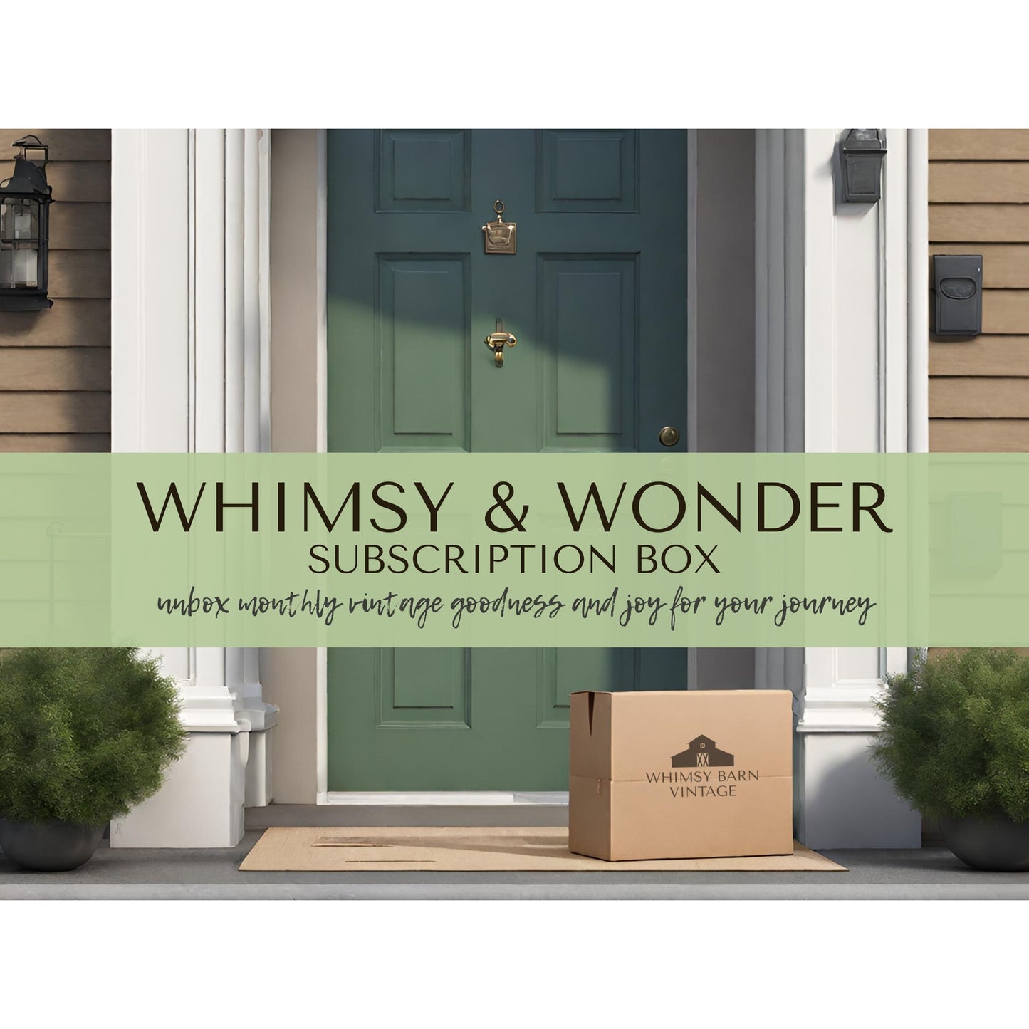 PREORDER for Whimsy & Wonder SUBSCRIPTION Box | Monthly Happy Mail for the Vintage-Loving Soul