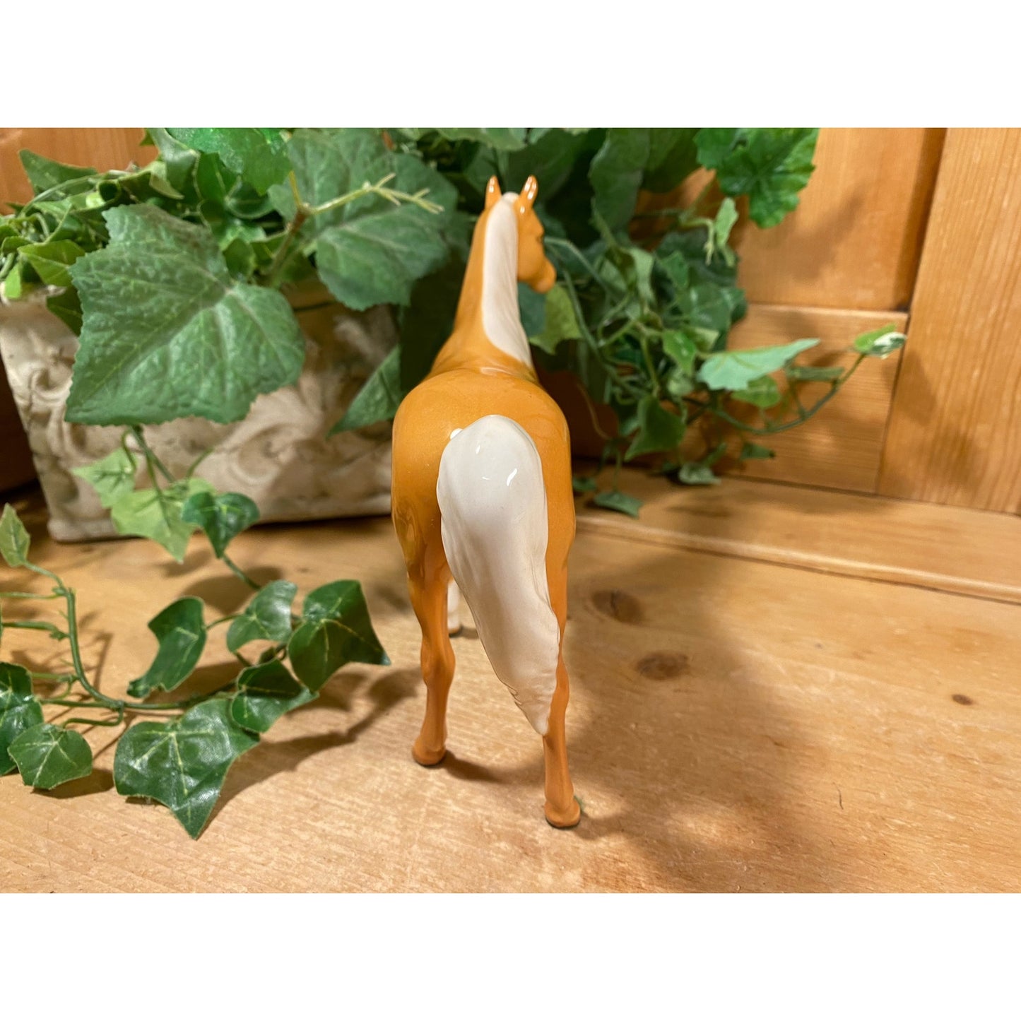 Vintage Beswick Xayal Arab Stallion | Gloss Palamino by Arthur Gredington | Made In England | Collectible Arabian Horse Figurine | Farmhouse