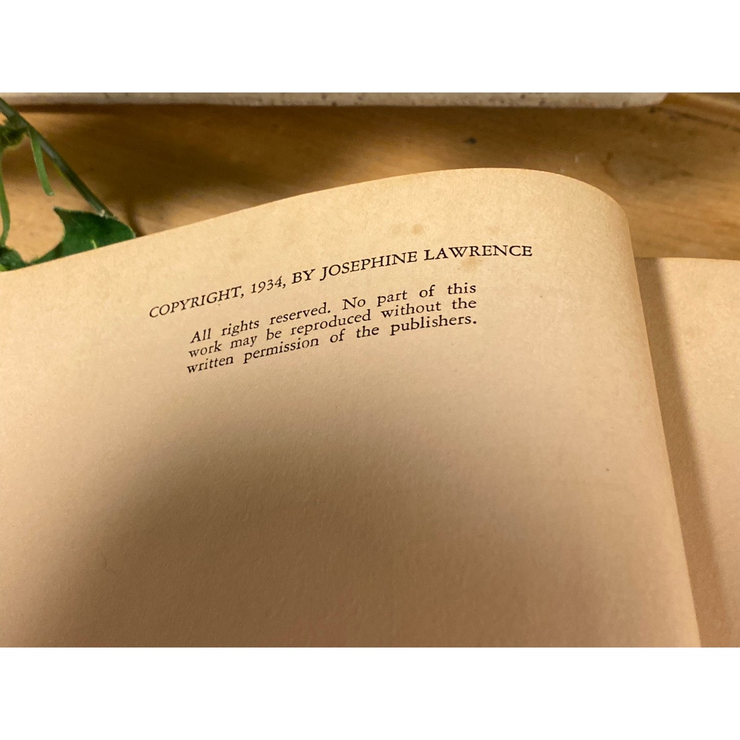 Vintage Book: Years Are So Long I Dare Not | Josephine Lawrence | 1934 | Fiction Novel | Hardcover Book | Hardships of Elderly Couple