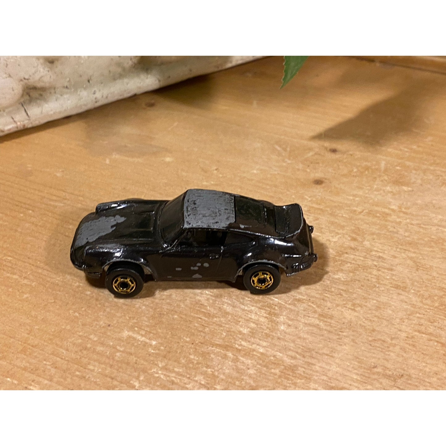 Vintage 1974 Hot Wheels Black Porsche 911 | Hot Wheels | P-911 | Die-Cast Black Porsche 911 Hotwheels Toy Car | Collectible 1970s Toy Car