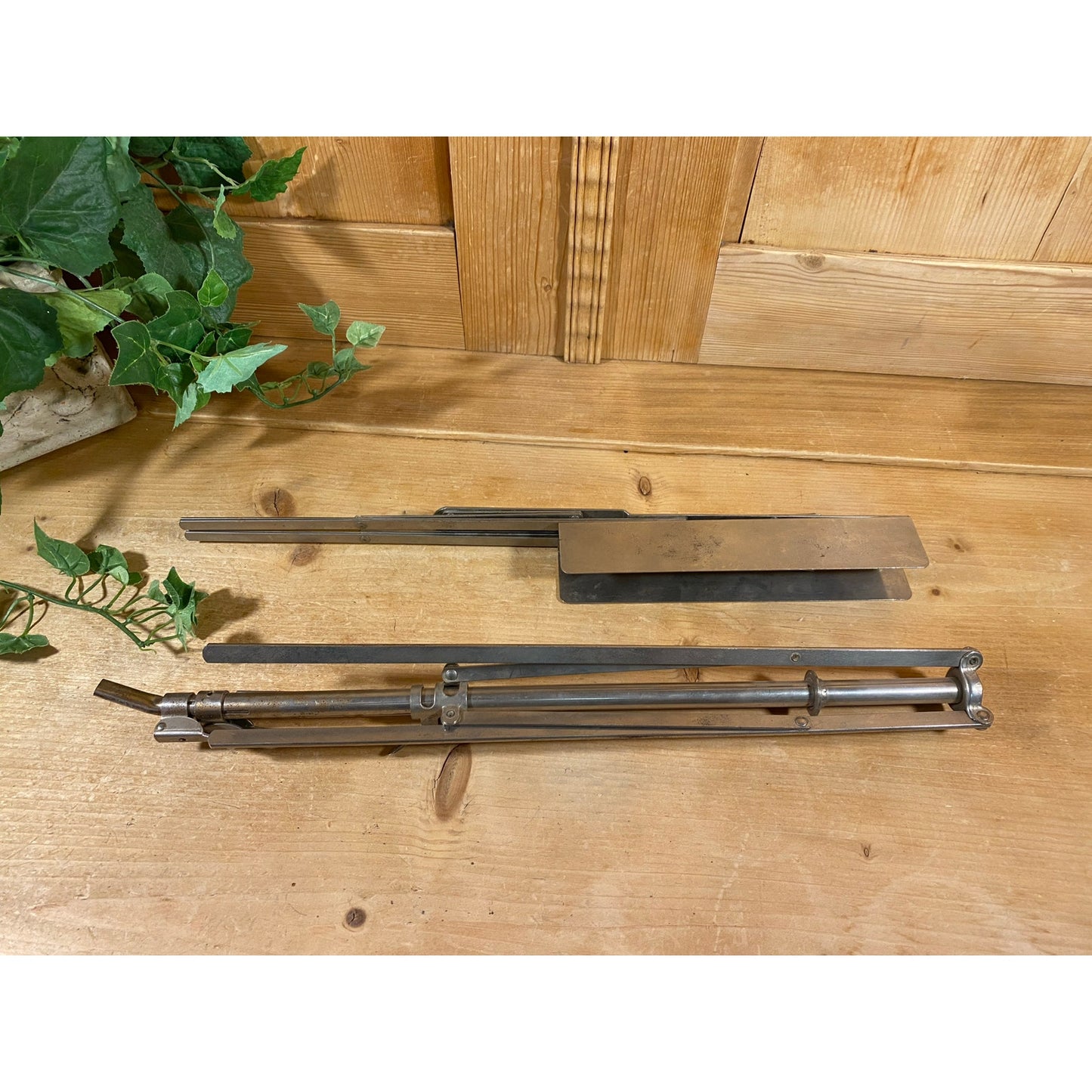 Vintage Folding Metal Music Stand | Portable Sheet Music Stand | Compact Folding Music Stand | Music Room | Folding Music Stand for Musician