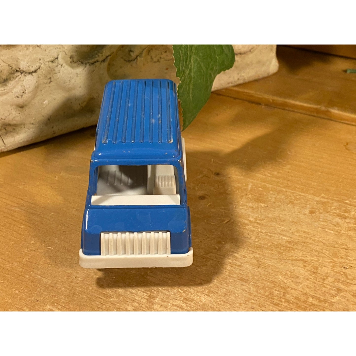 Vintage Die Cast Toy Van | Blue Van | Police Mobile Support Unit | TootsieToy | 1970 | Collectible Die Cast Toy Car | Vintage Toy Car