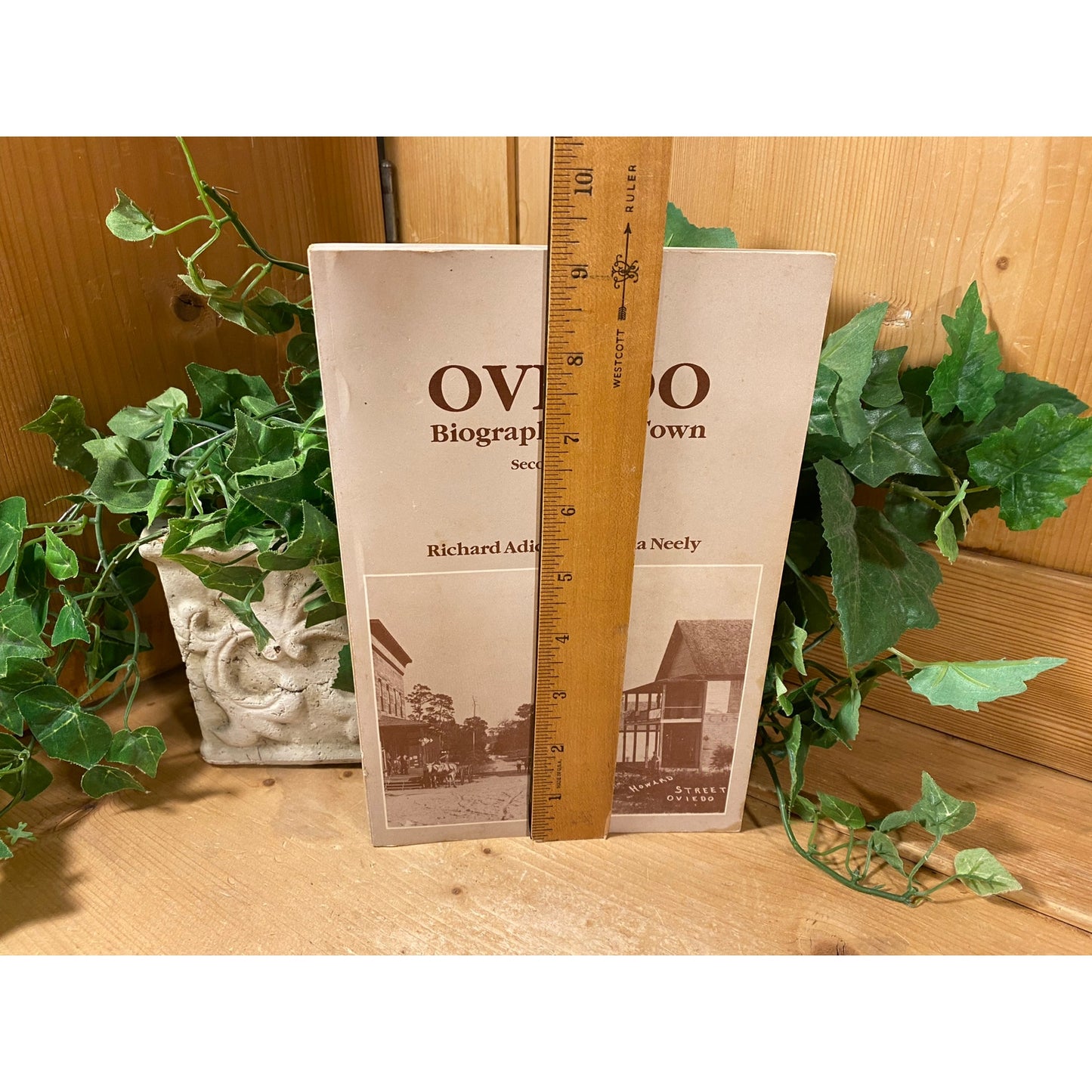 Vintage Book: Oviedo - Biography of A Town | Second Edition | 1992 | Richard Adicks and Donna Neely | Softcover Book | Florida History