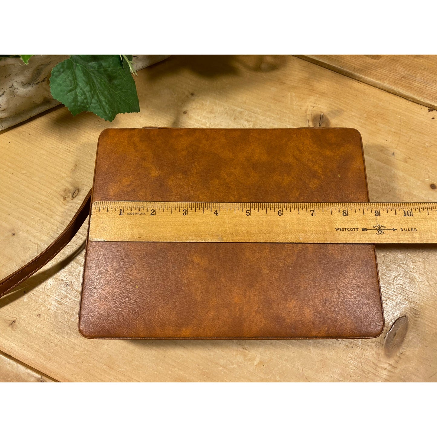 Vintage Travel Backgammon Game with Magnetic Pieces | Skor-Mor | Classic Boardgame | Retro Backgammon Travel Board | Brown Carrying Case