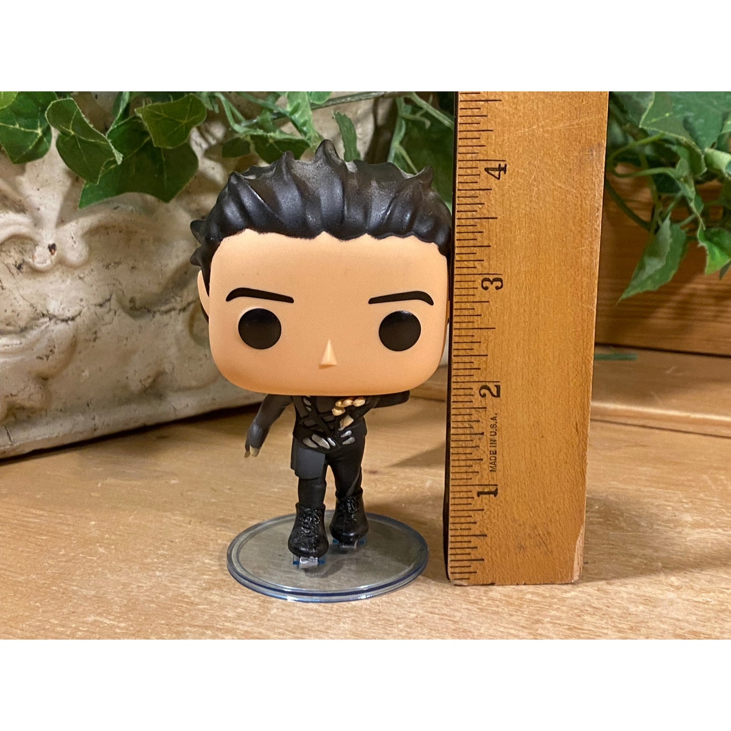 Funko Pop Vinyl Ice Skating Figure | Uri Katsuki | Uri On Ice | Collectible Vinyl Anime Figure | Black Hair, Black Skating Costume
