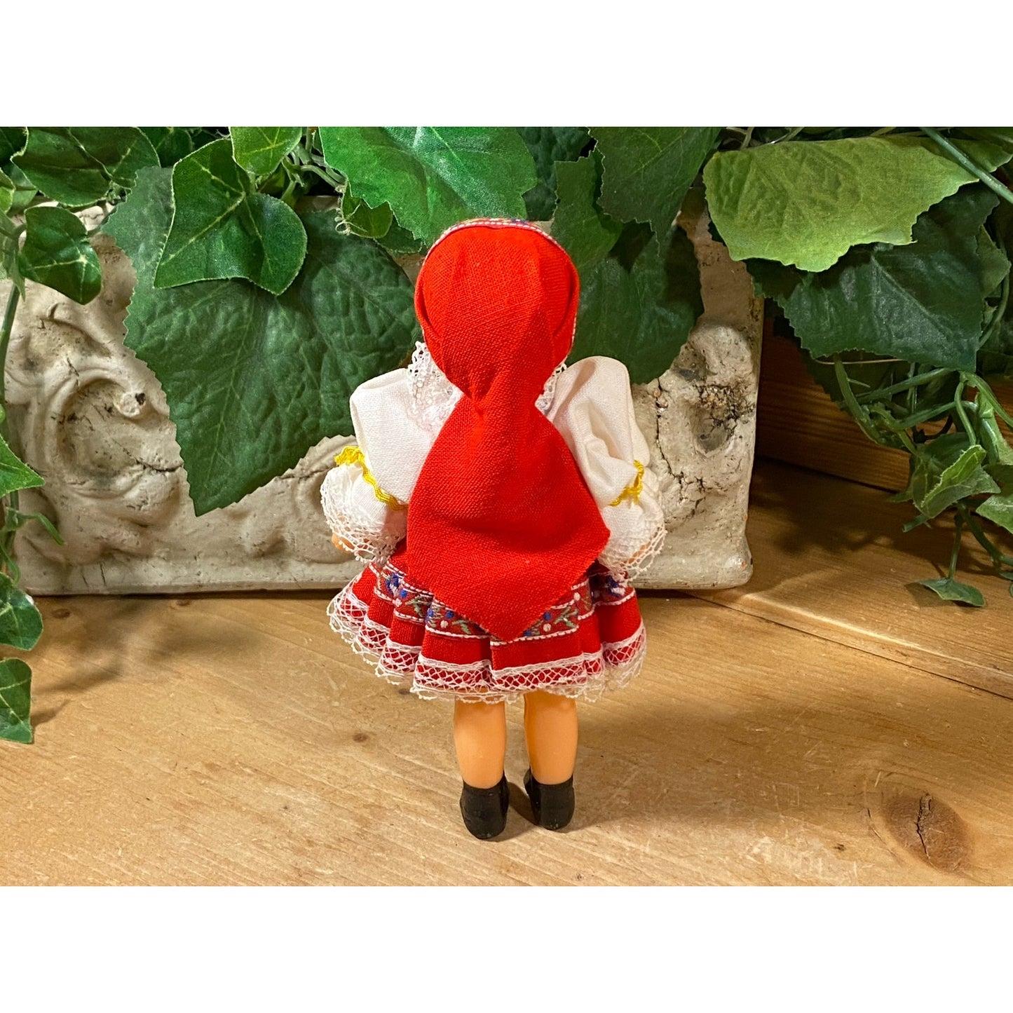 Vintage Scandinavian Doll with Traditional Folk Dress | Norwegian Doll | Swedish Doll In Traditional Folk Dress | 1970s Doll | Scandinavian