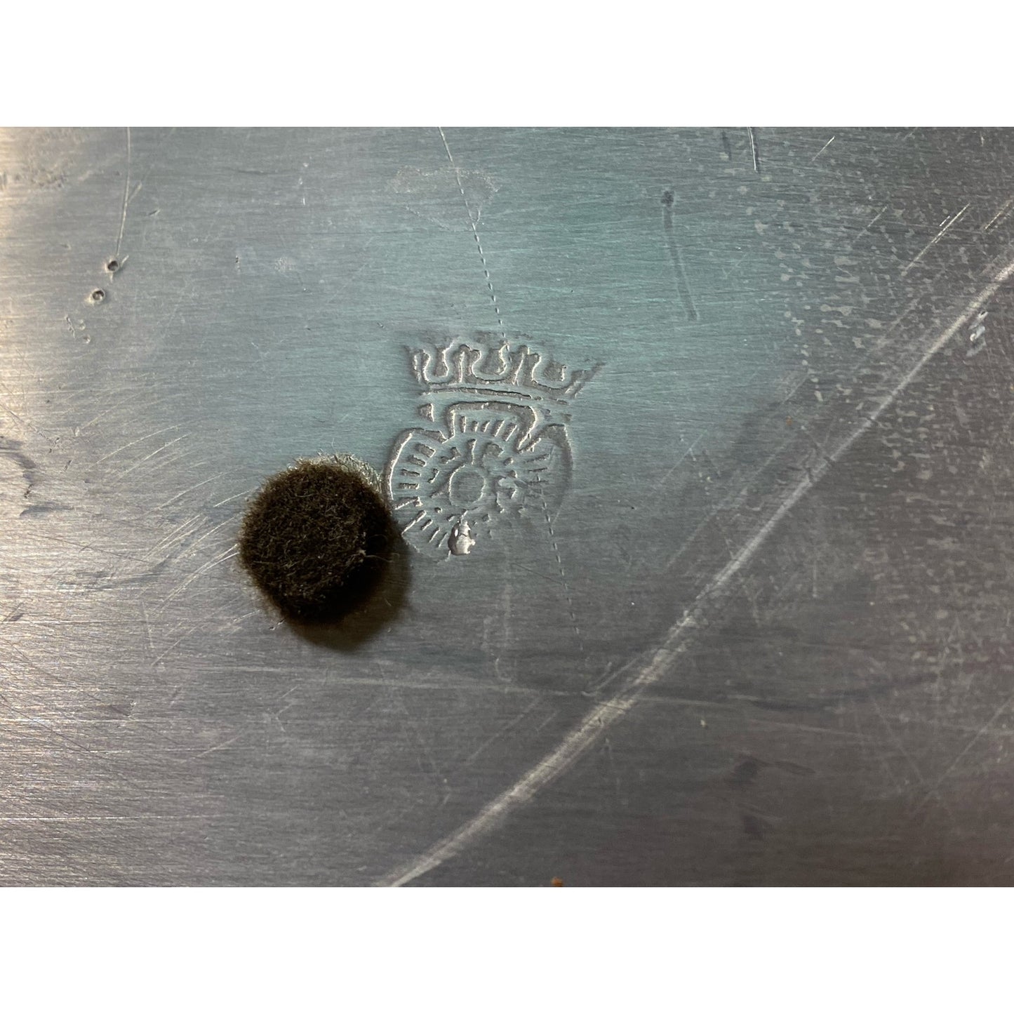 Vintage Oval Pewter Serving Tray | Fancy Metal Serving Platter | Metal Butler Tray | Academia Table Decor | Cottagecore Kitchen Decor