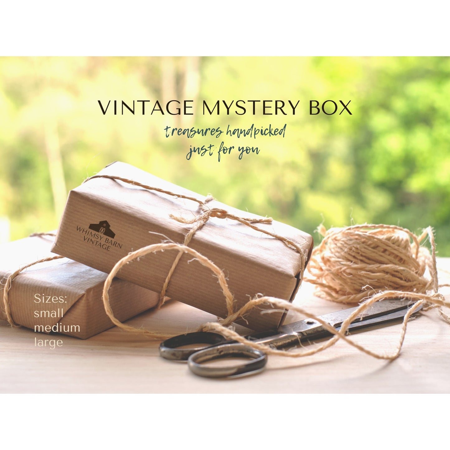 Vintage Mystery Box | Antique Mystery Box | Mystery Box | Vintage Lot | Home Decor Box | Farmhouse Box | Shabby Chic Box | Academia Box