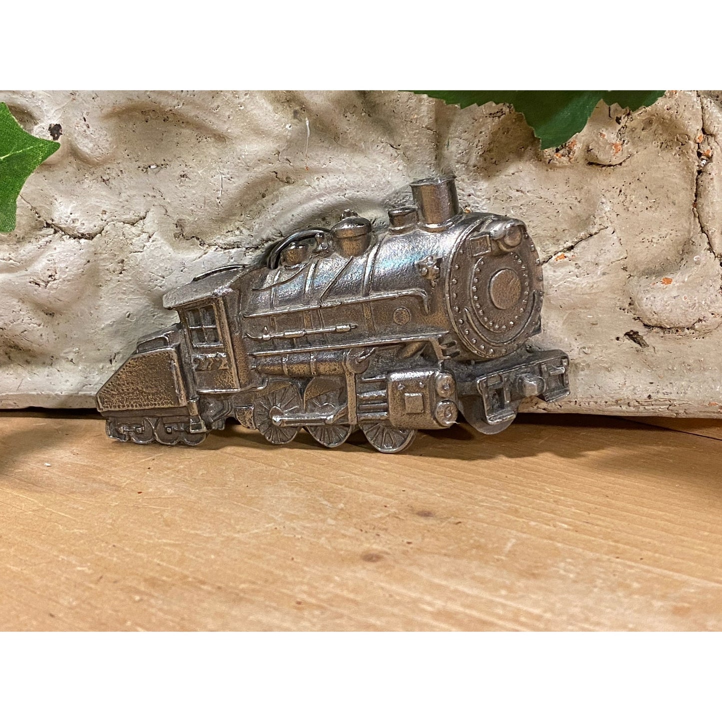 Vintage Metal Train Belt Buckle | Locamotive Train Belt Buckle | Mens Westernwear | Cowboy Belt Buckle | Trains | Mens Western Fashion
