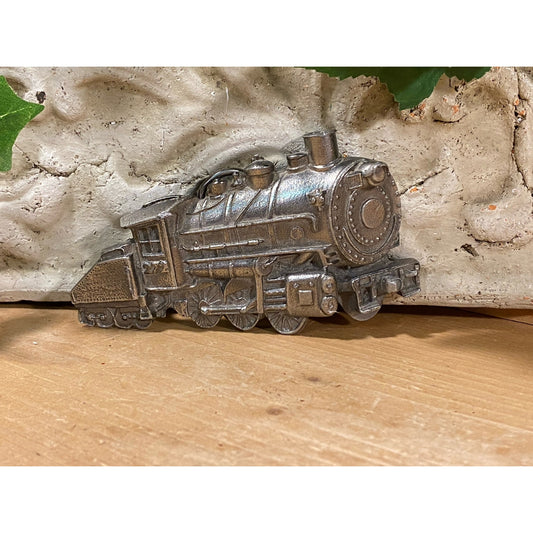 Vintage Metal Train Belt Buckle | Locamotive Train Belt Buckle | Mens Westernwear | Cowboy Belt Buckle | Trains | Mens Western Fashion