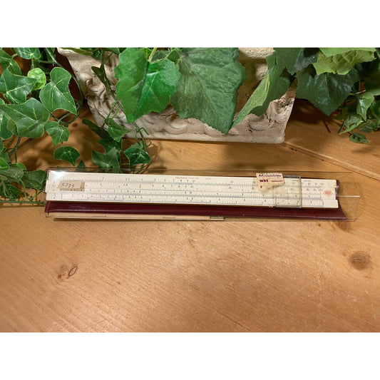 Vintage Frederick Post Co. Ruler with Case | 1447 | Math Ruler with Case |  Vintage Office Decor | Academia