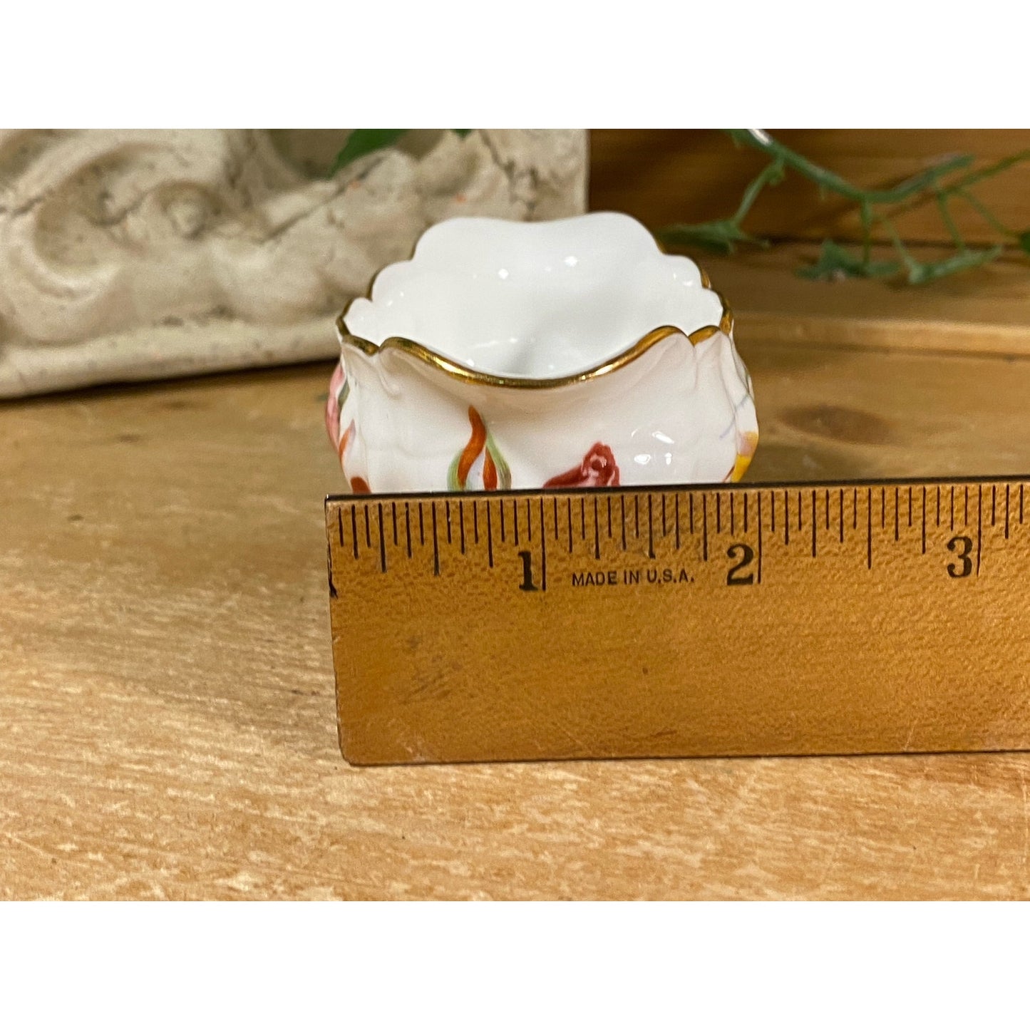 Vintage Bone China Sugar Bowl and Creamer - Set of 2 | Hammersley | Made In England | Yellow and Pink Floral | Shabby Chic | Sugar and Cream