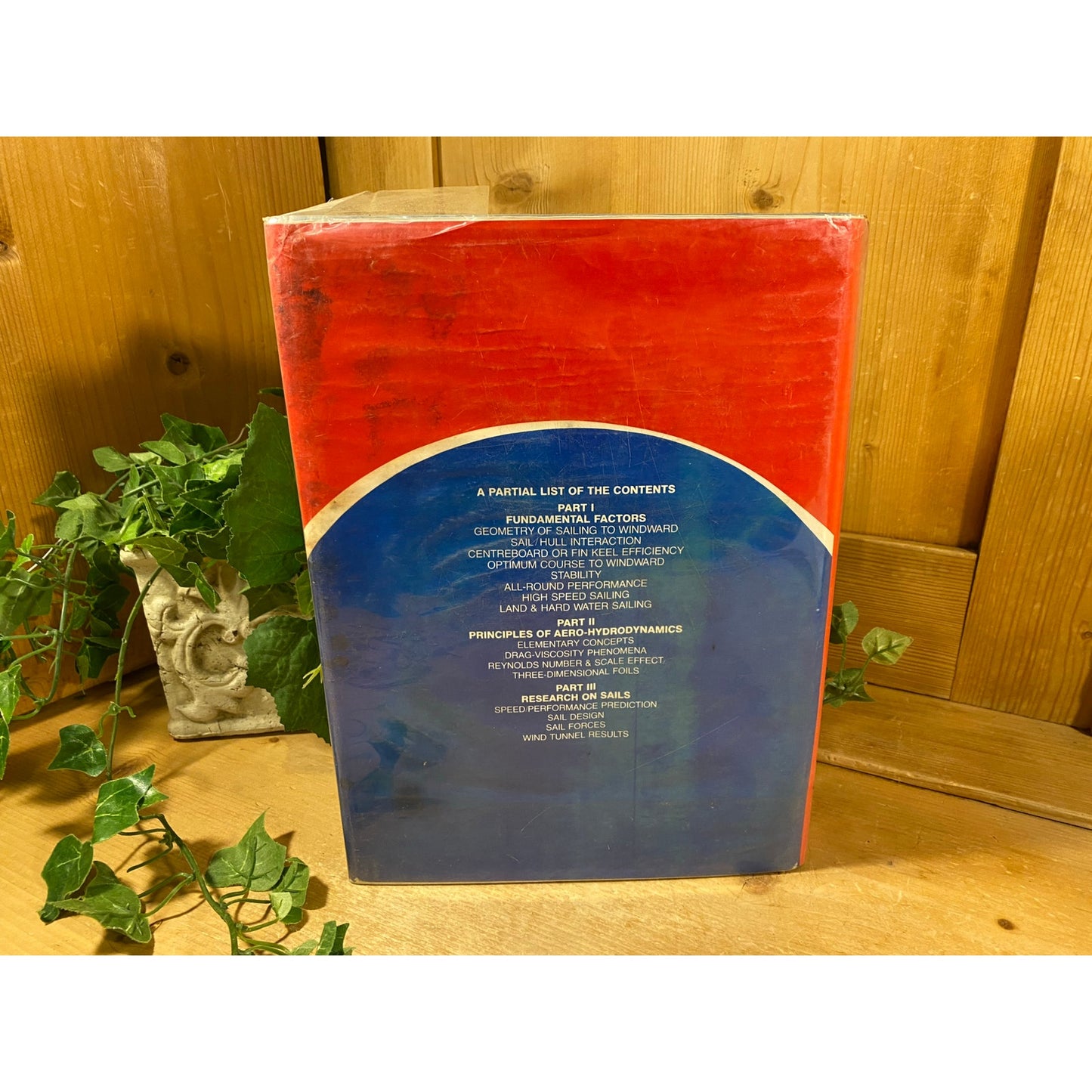 Vintage Book: Aero-Hydrodynamics of Sailing | 1979 | Hardcover | C.A. Marchaj  | Nautical | Sailing | Forces Acting On A Sailing Yacht
