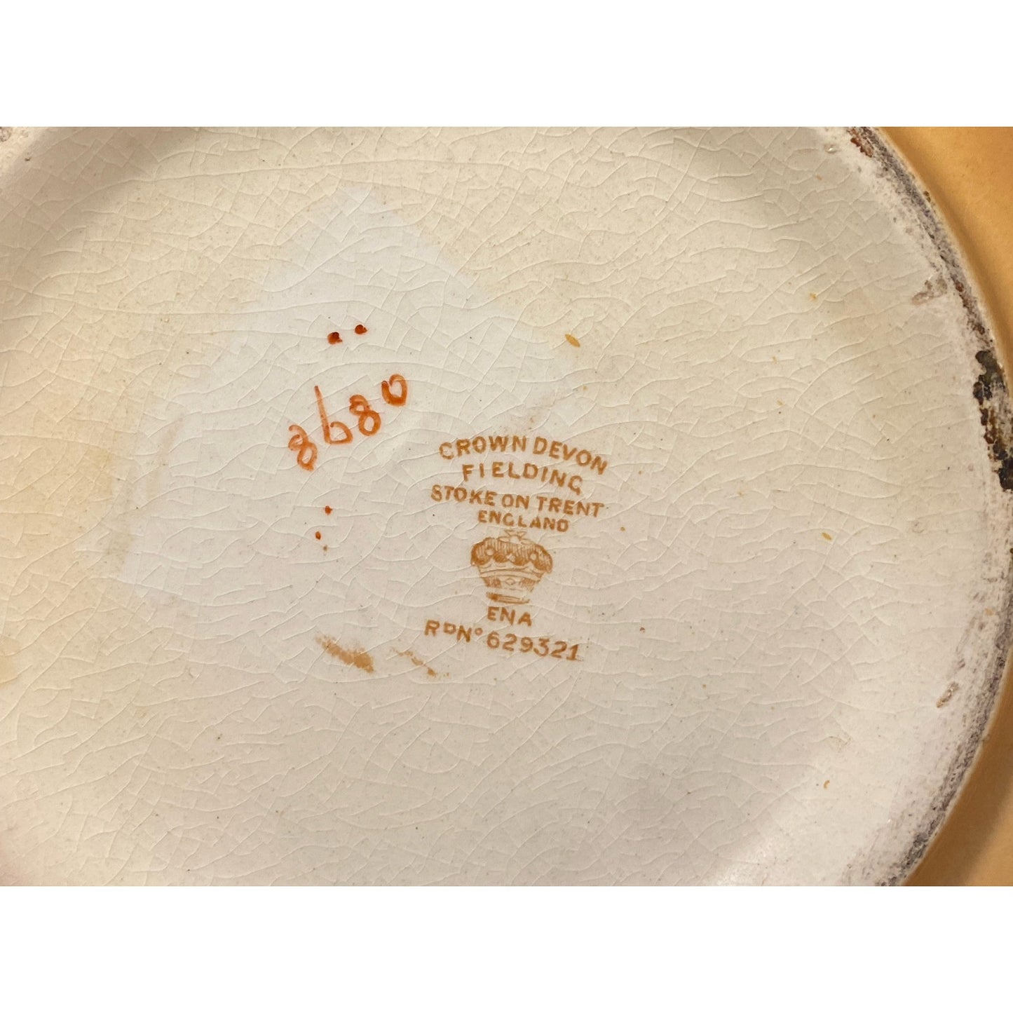 Vintage Porcelain Strainer and Bowl - 2 pc. Set | Crown Devan Fielding | Made In England | Stoke On Trent | Victorian Decor | Shabby Chic