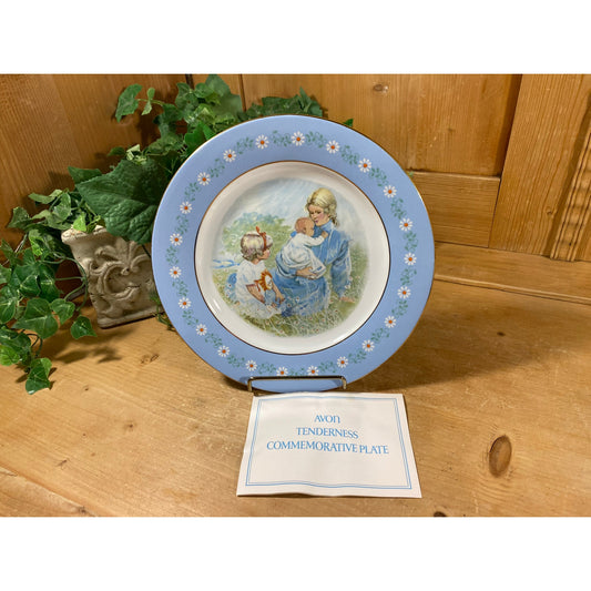 Vintage Avon Collectible Plate | Avon | Tenderness Commemorative Plate | Avon Rep Award 1974 | 1970s Wall Decor | Collector Plate