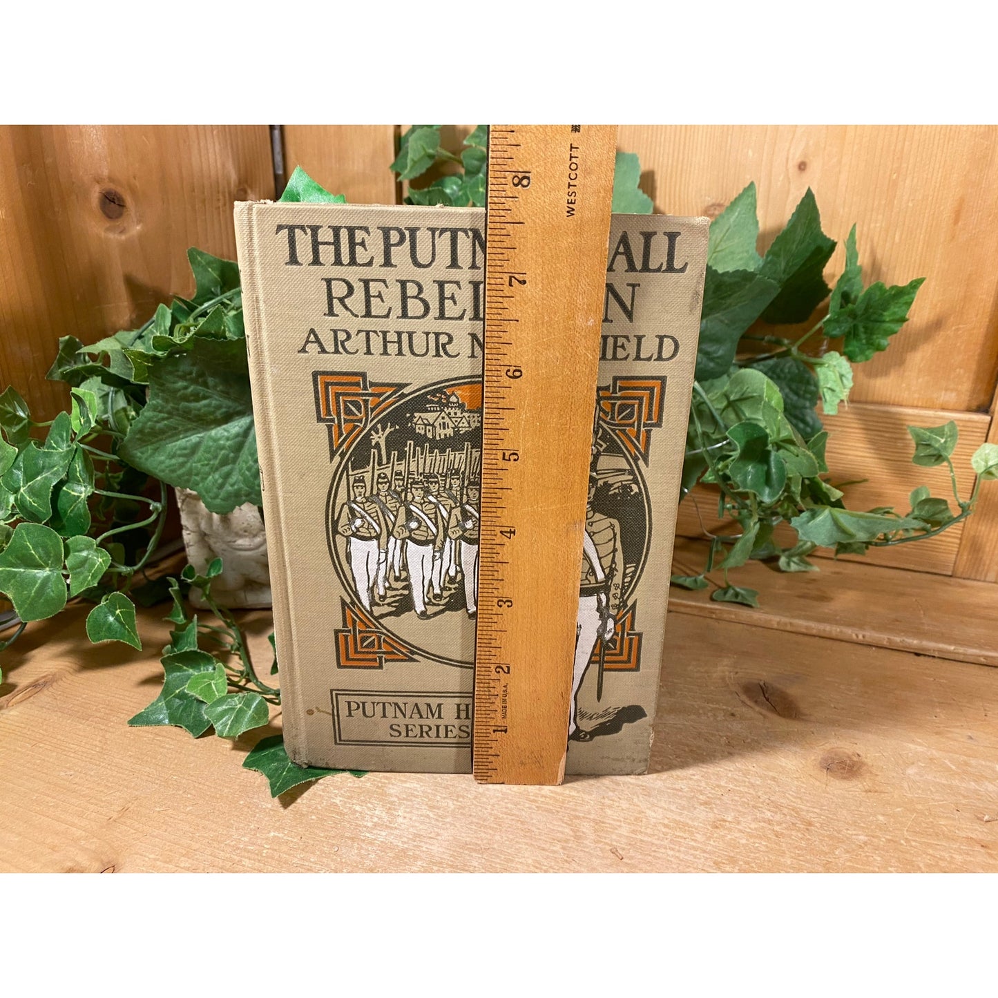 Vintage Book: The Putnam Hall Rebellion | 1909 | Arthur M. Winfield | Edward Stratemore | Putnam Hall Series | Fiction Novel Hardcover Book
