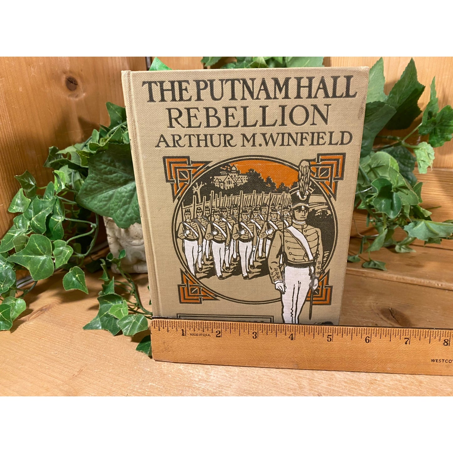 Vintage Book: The Putnam Hall Rebellion | 1909 | Arthur M. Winfield | Edward Stratemore | Putnam Hall Series | Fiction Novel Hardcover Book
