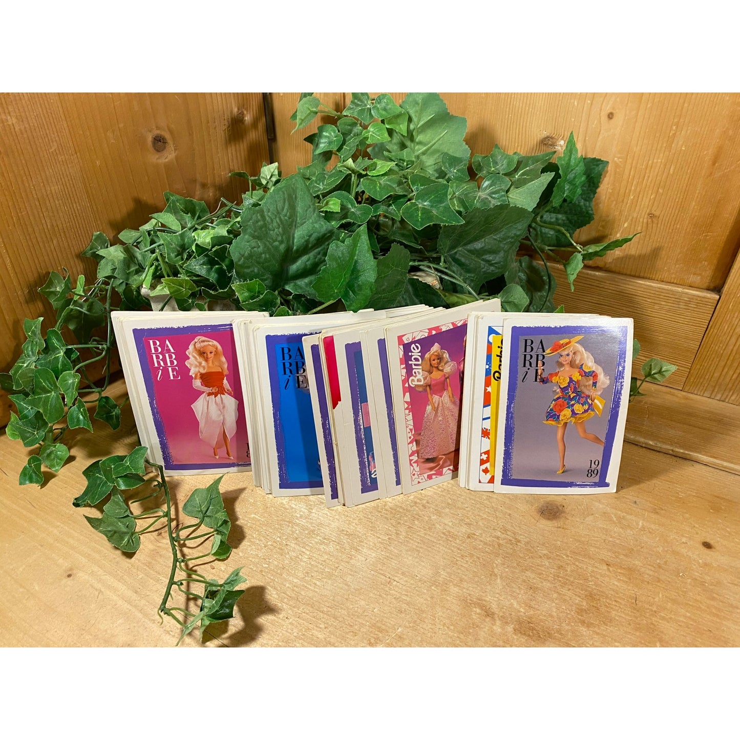 Vintage Lot of 1980s Barbie Trading Cards | Barbie Doll Collectible Cards | Large Collection of Retro Barbie Trading Cards | 1980s