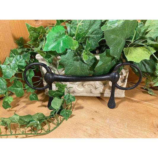 Vintage Cast Iron Horse Bit | Bridle Harness Horse Bit | Vintage Horse Tack | Rustic Farmhouse Wall Decor | Equestrian | Horse Decor