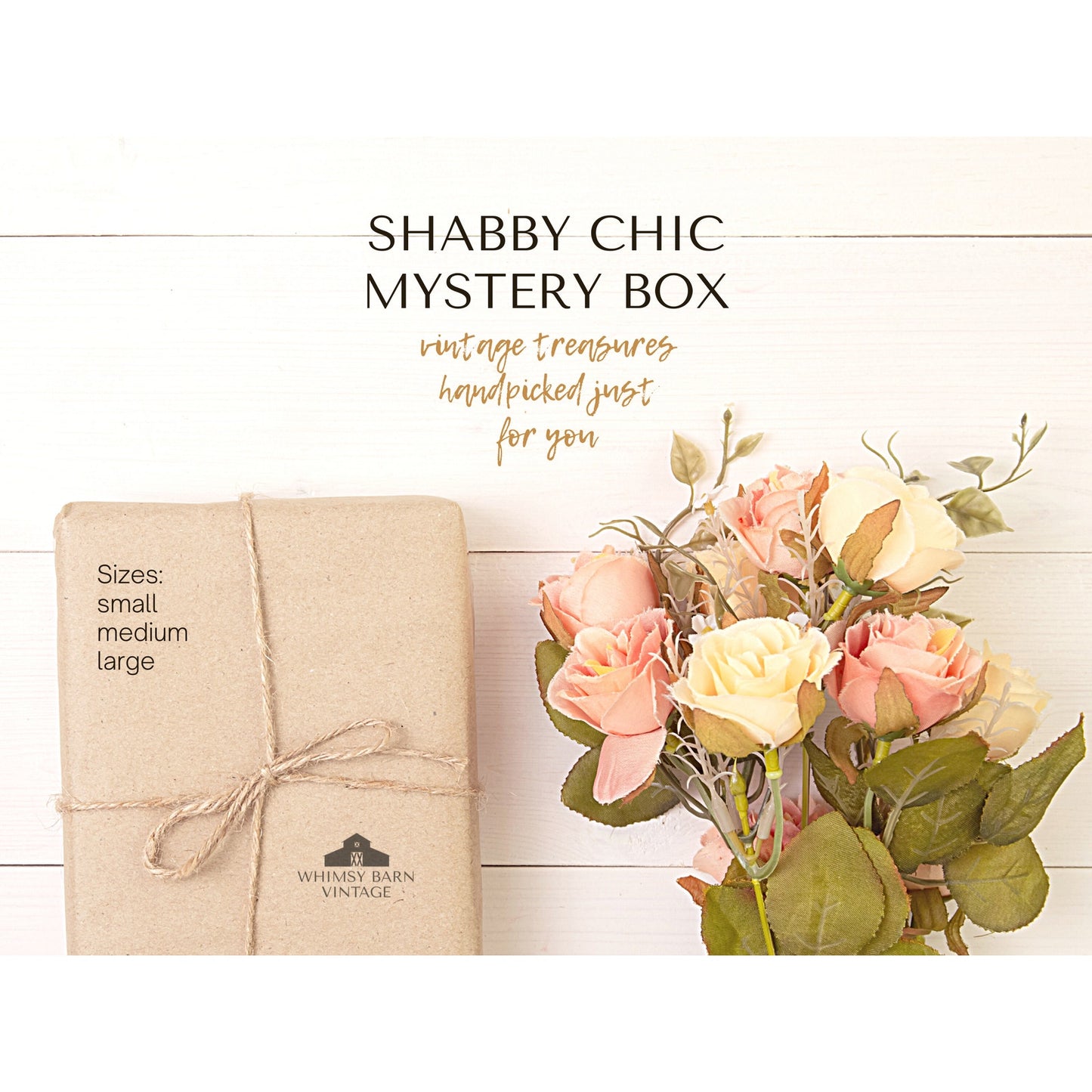 Shabby Chic Mystery Box |Vintage Mystery Box | Antique Mystery Box | Mystery Box | Curated Home Decor Box | Gift Box | Shabby Chic Style