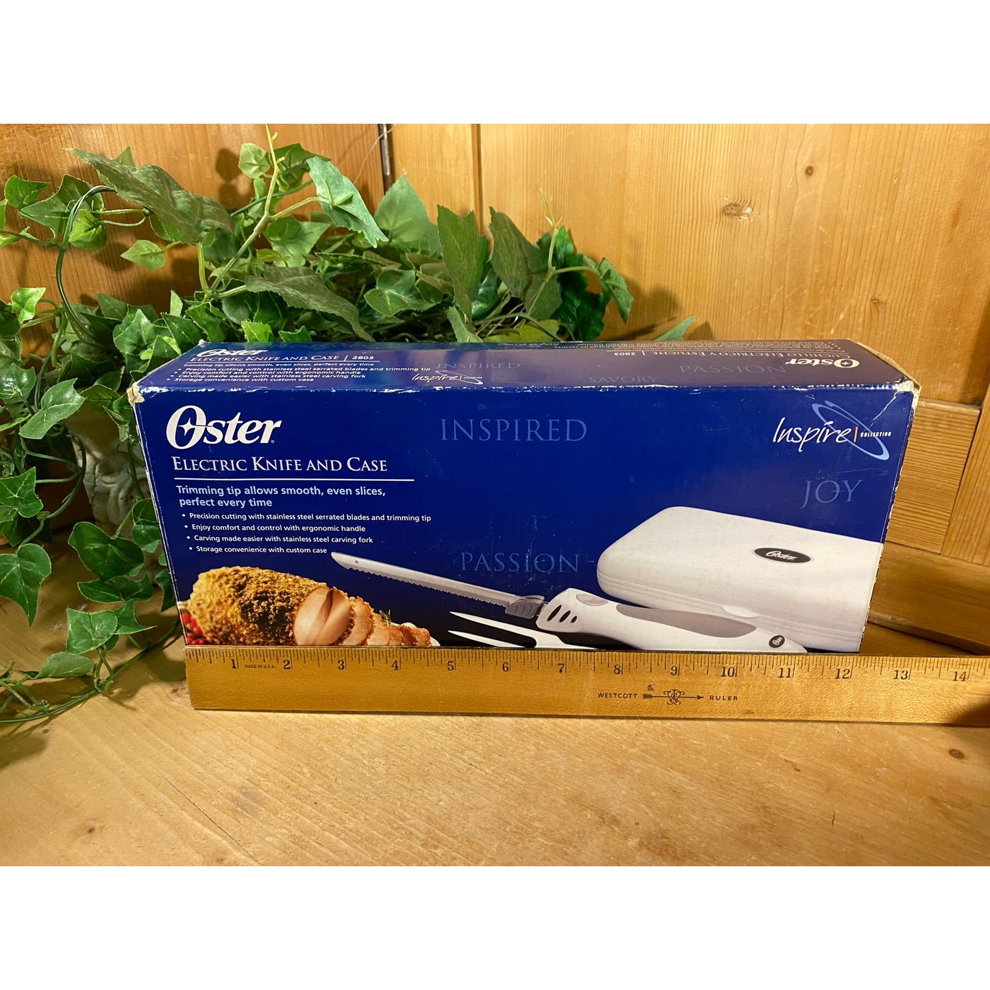 Vintage Oster Electric Carving Knife and Storage Case | Retro Kitchen | Electric Carving Knife In Box | Meat Knife | Electric Bread Knife