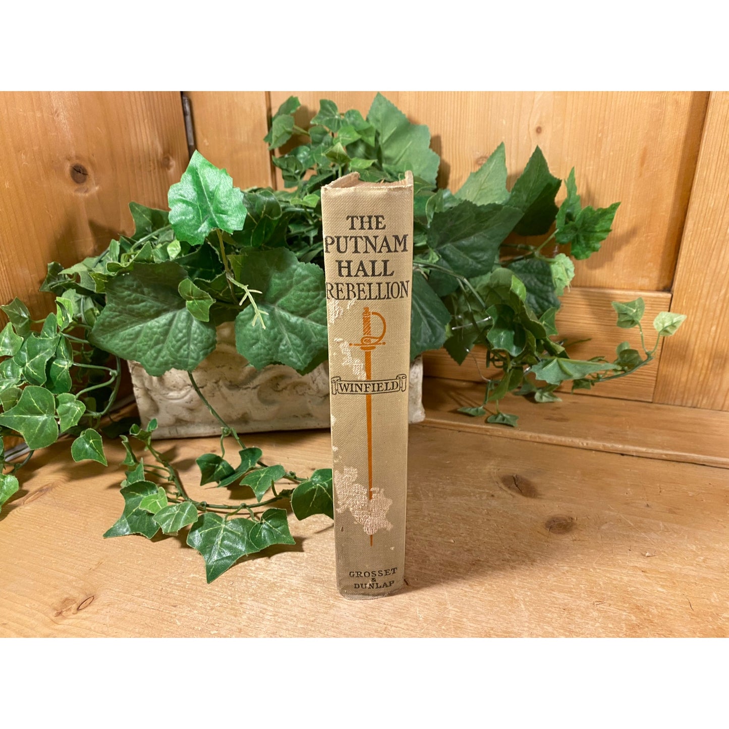 Vintage Book: The Putnam Hall Rebellion | 1909 | Arthur M. Winfield | Edward Stratemore | Putnam Hall Series | Fiction Novel Hardcover Book
