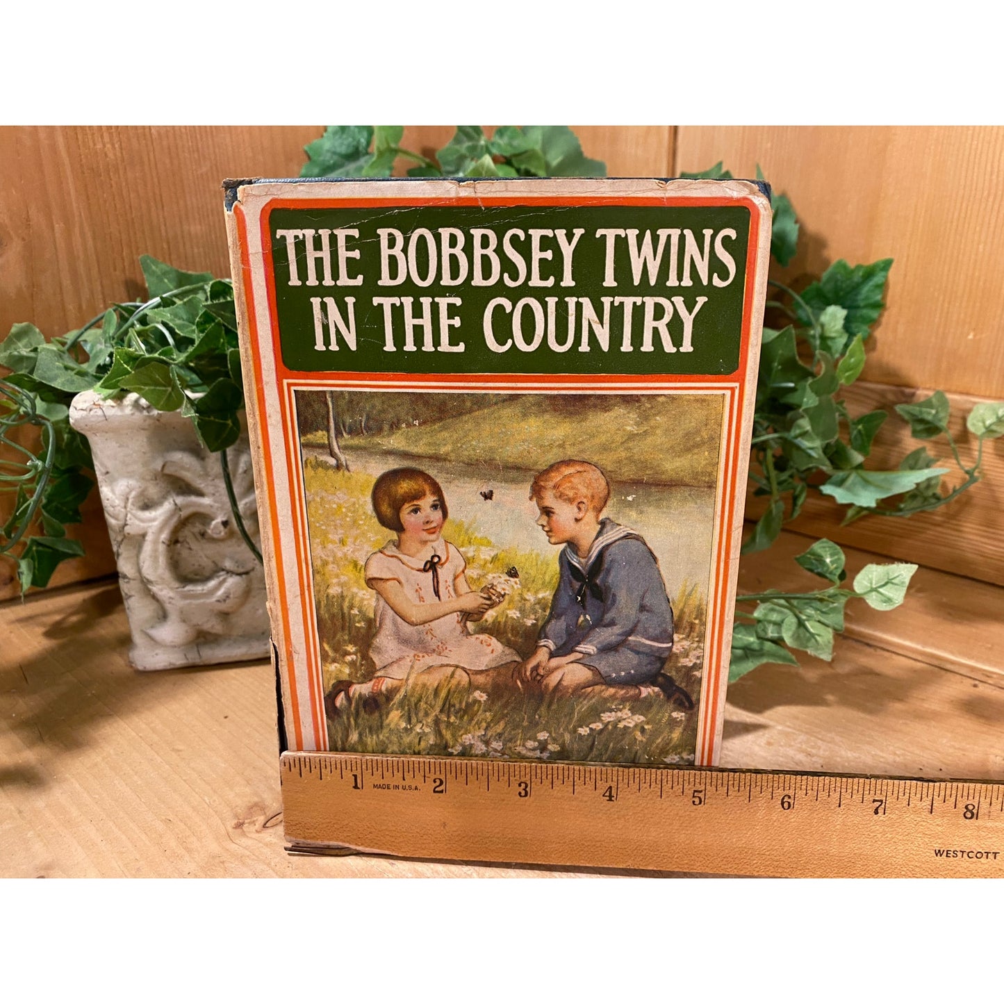 Vintage Book: The Bobbsey Twins In The Country | Laura Lee Hope | Young Adult Novel | Hardcover Book | 1950s Adventures of The Bobbsey Twins