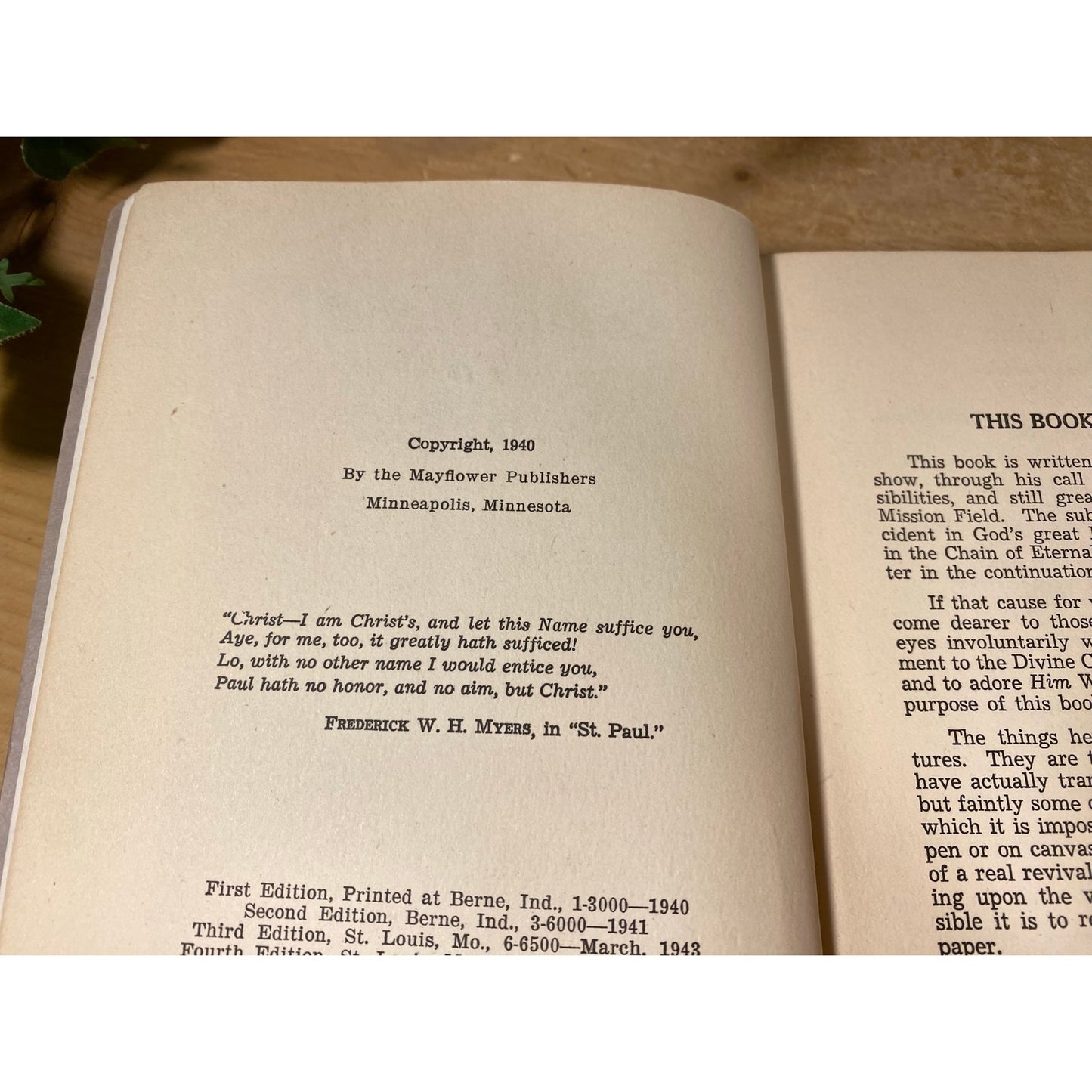 Vintage Book: Sentenced to Siberia | 1940 | Pastor Basil A. Maylof | Imprisonment of Russian Missionary | Hardcover Book | Christian History