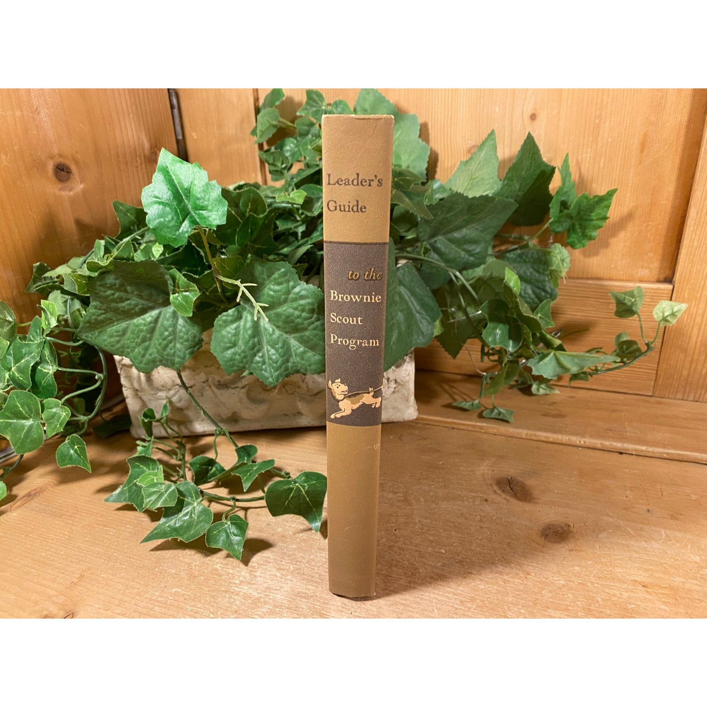 Vintage Book: Leader's Guide to the Brownie Scout Program  | Girl Scout Handbook | 1957 | Girl Scout Memorabilia | Brownies Collectible