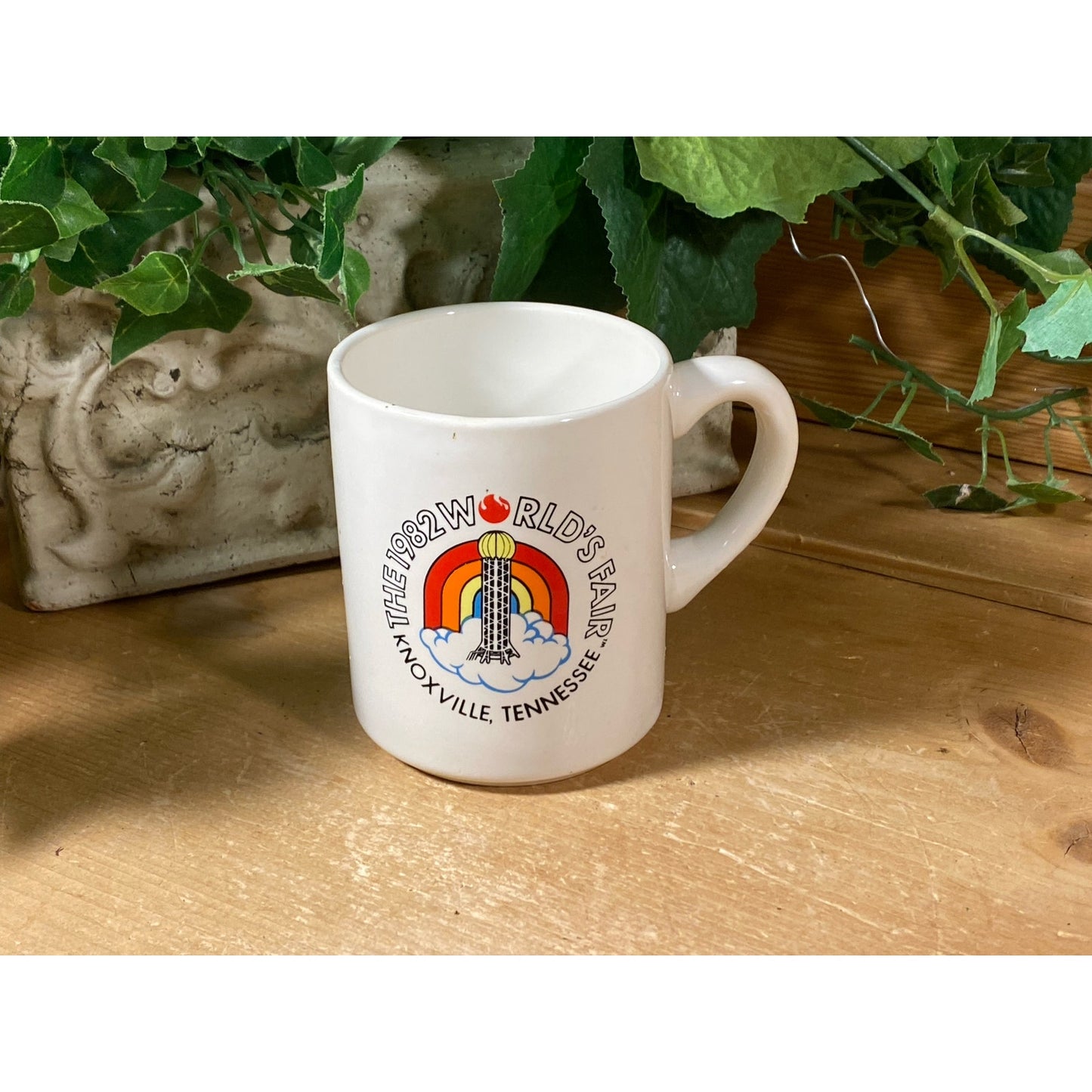 Vintage 1982 World's Fair Coffee Mug | Knoxville, TN | Knoxville International Energy Exposition | Expo 82 | Retro Kitchen | Collectible Mug