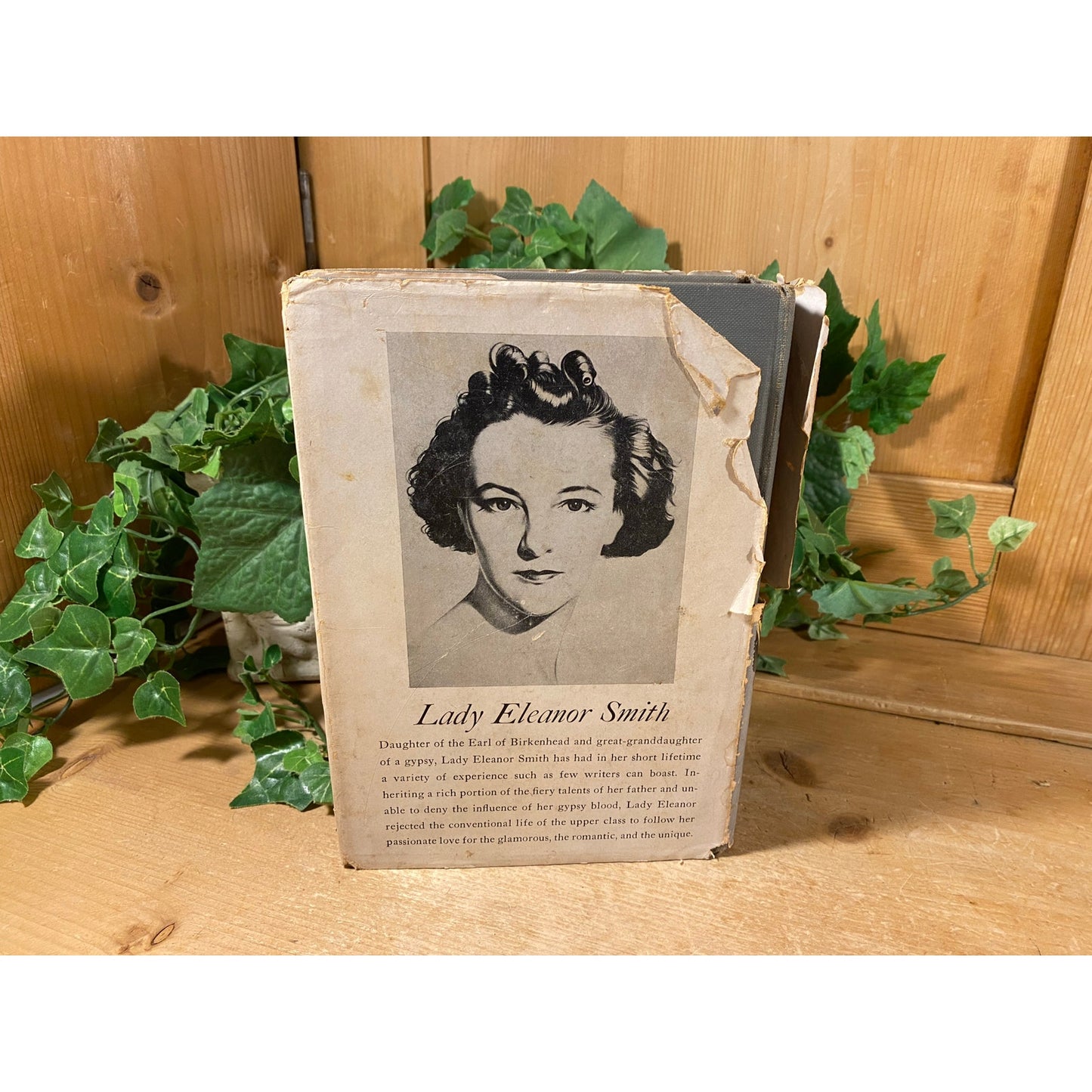 Vintage Book: The Man In Grey I Lady Eleanor Smith | 1942 | Fiction Novel | Hardcover Book | British Melodrama Set In Regency Britain