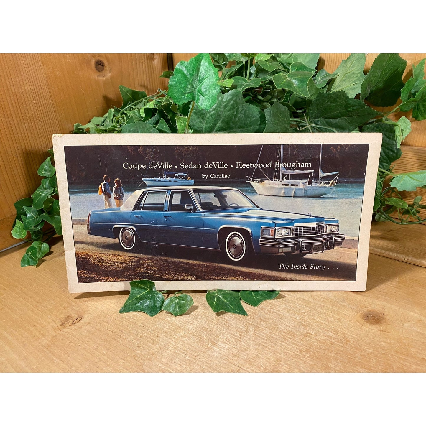 Vintage Cadillac Advertisement | Coupe deVille | Fleetwood Brougham | Cadillac Print Ad | Academia | Car Brochure | Cadillacs Memorabilia