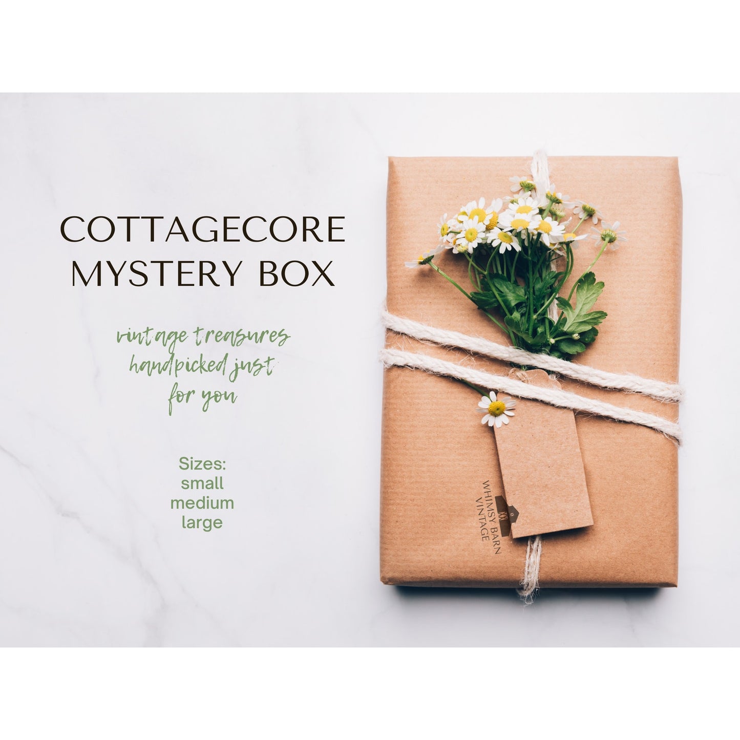 Vintage Cottagecore Mystery Box | Antique Mystery Box | Mystery Box | Vintage Lot | Cottage Style Home Decor Box | Cottagecore Decor