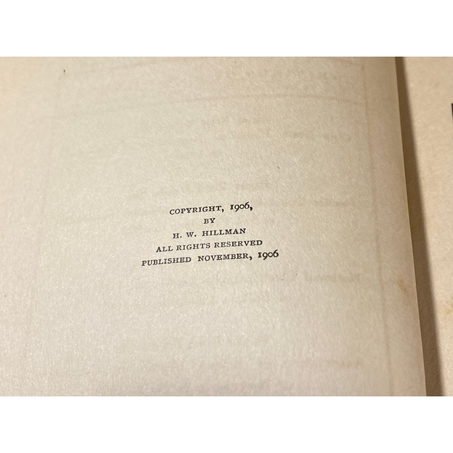 Vintage Book: Looking Forward - The Phenomenal Progress of Electricity In 1912 | Hillman | 1906 | Utopian Sci-Fi Novel | Hardcover Book