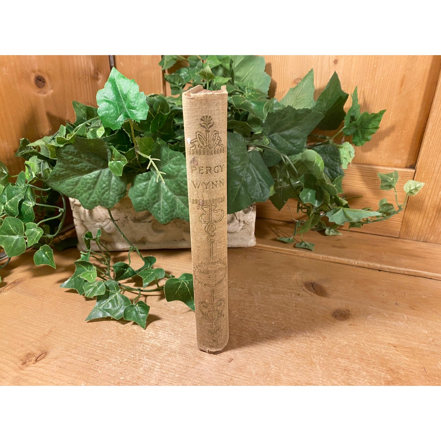 Vintage Book: Percy Wynn | 1893 | Francis J. Finn | Fiction Novel | Hardcover Book | Timeless Coming of Age Tale | Benziger Brothers