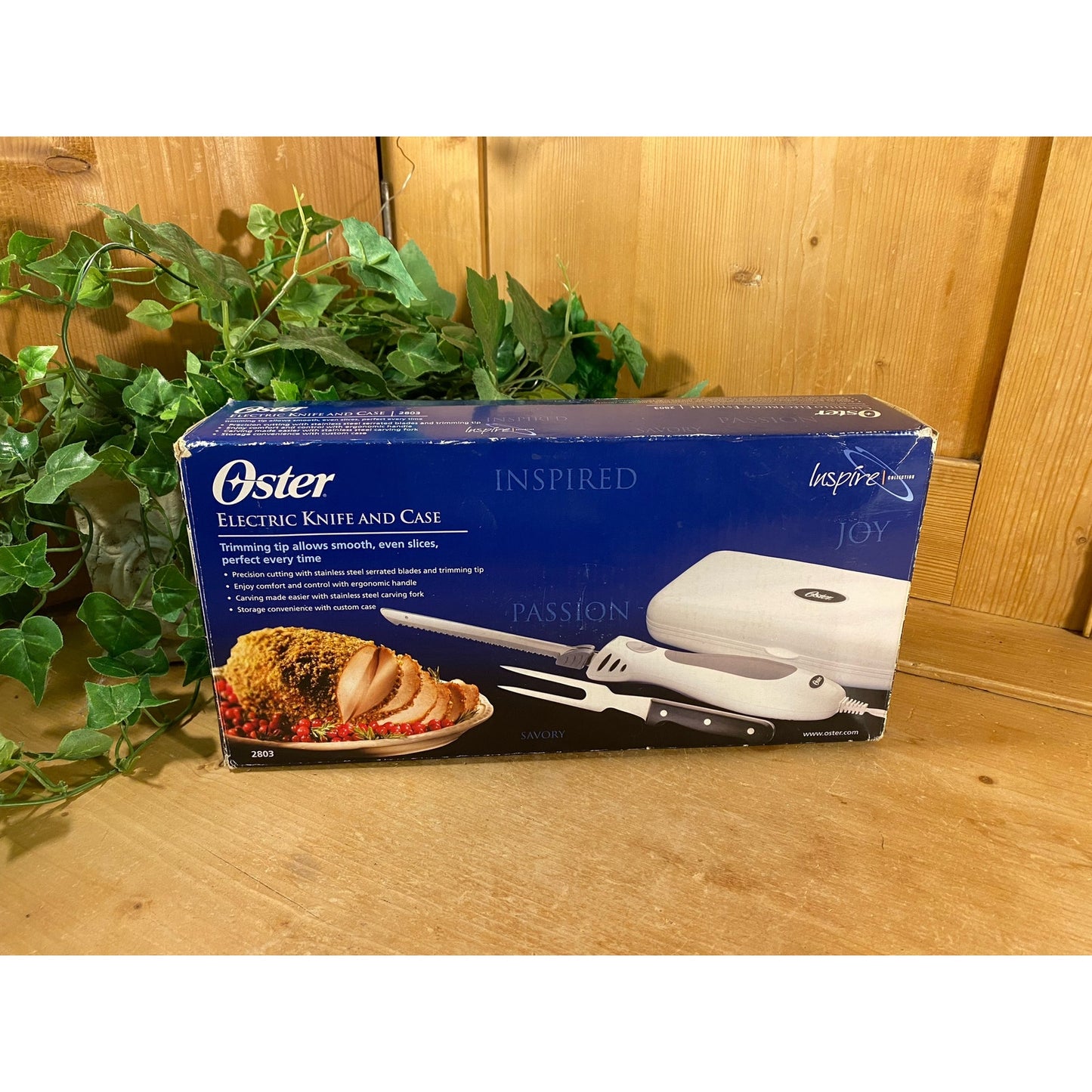 Vintage Oster Electric Carving Knife and Storage Case | Retro Kitchen | Electric Carving Knife In Box | Meat Knife | Electric Bread Knife
